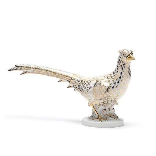 Herend Porcelain Pheasant First Edition (1271) on May 26, 2022 Leland Little Auctions in NC