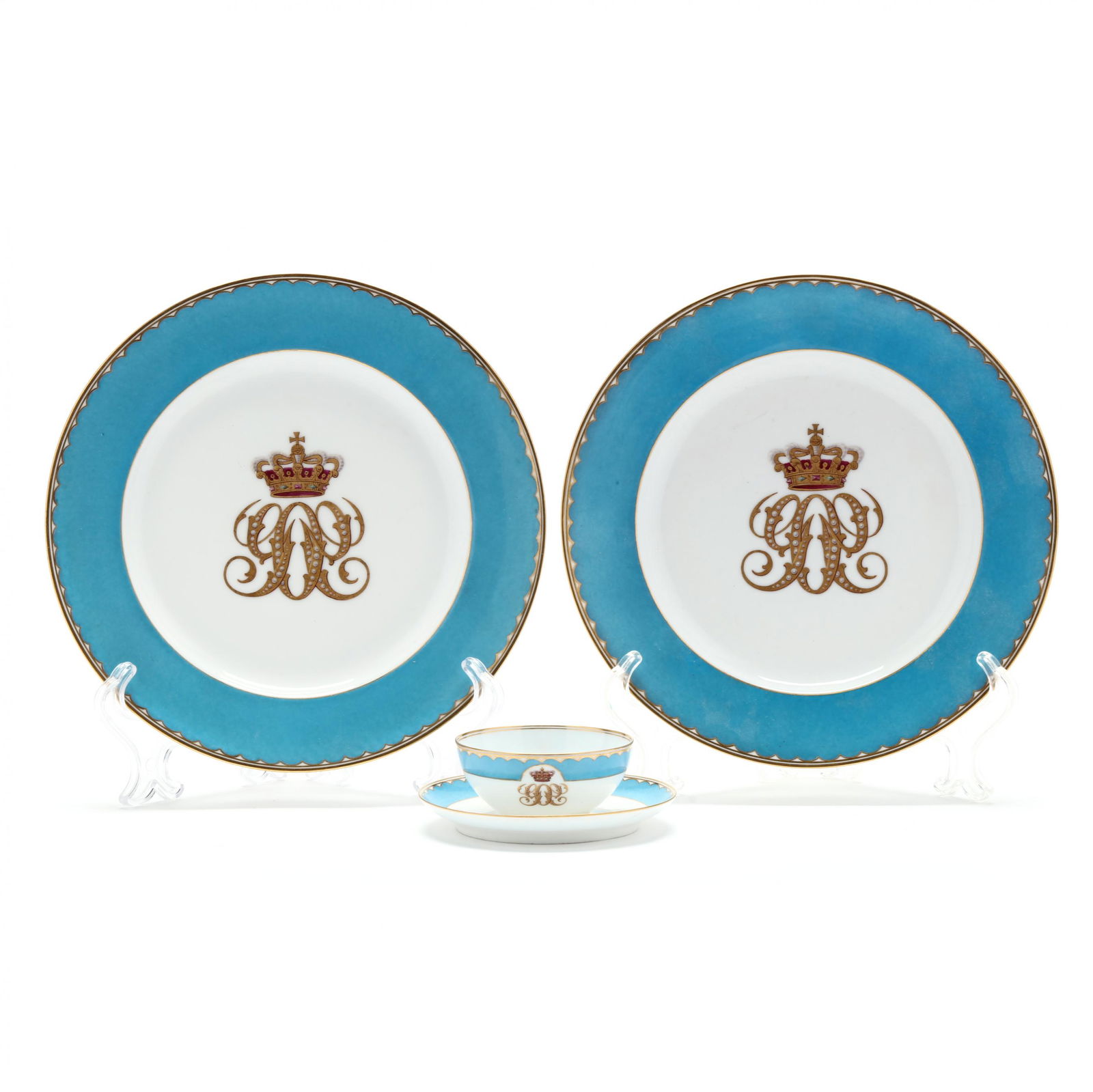 Four Pieces of a Royal Copenhagen Dinner Service (1 of 5)