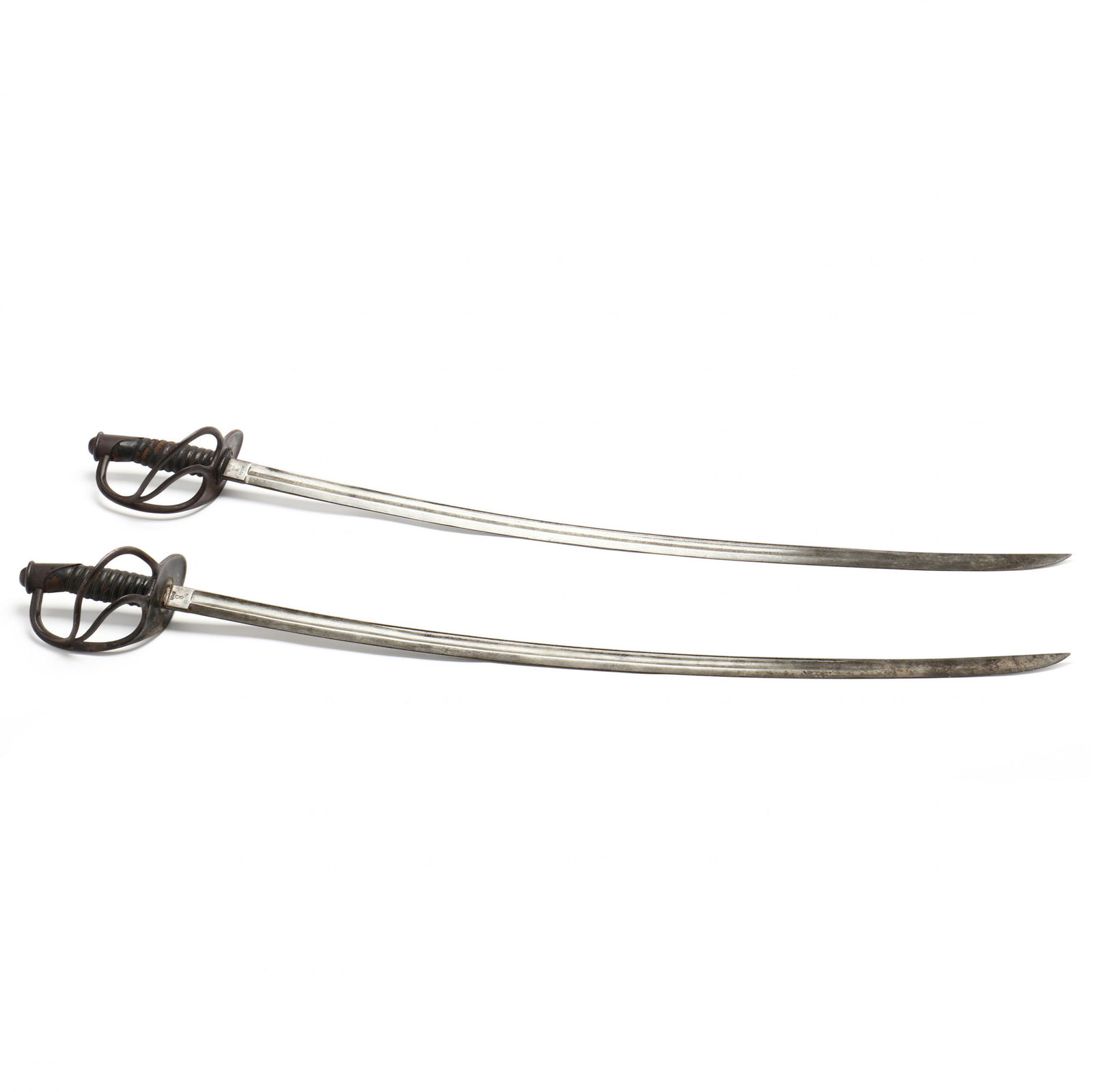 Pair of Ames Model 1906 U. S. Cavalry Sabers (1 of 8)