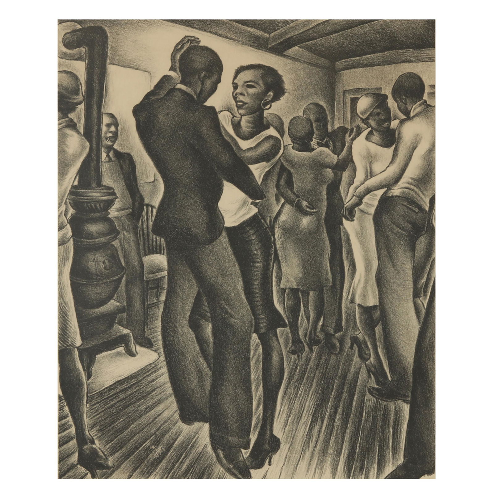 Meyer Wolfe (American, 1897-1985),  Red Eye's Hall  (Nashville, Tennessee) (1 of 4)