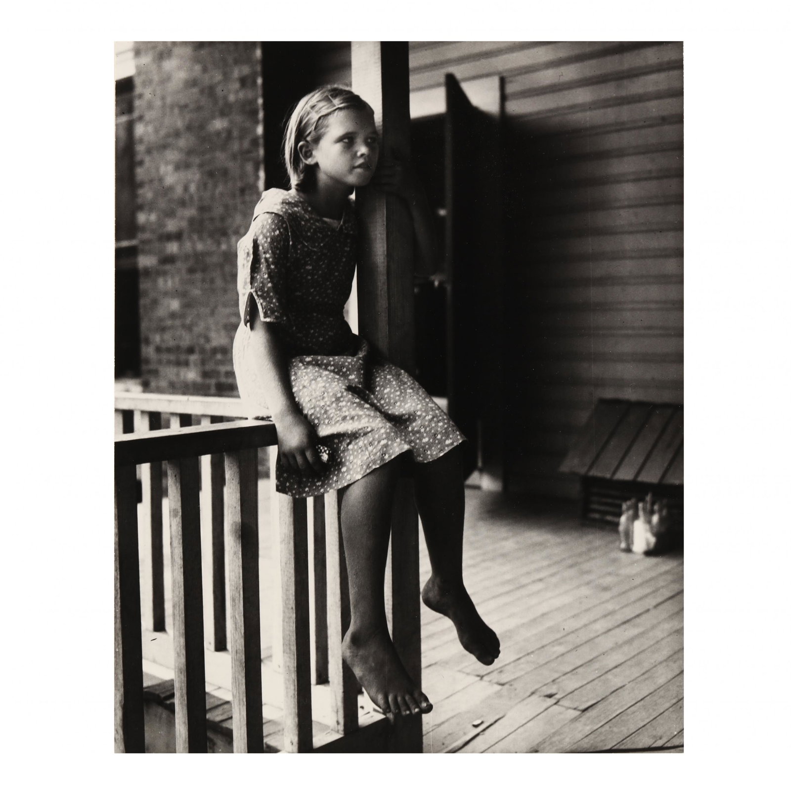 Eudora Welty (American, 1909-2001),  Child on the Porch, 1935 (1 of 4)