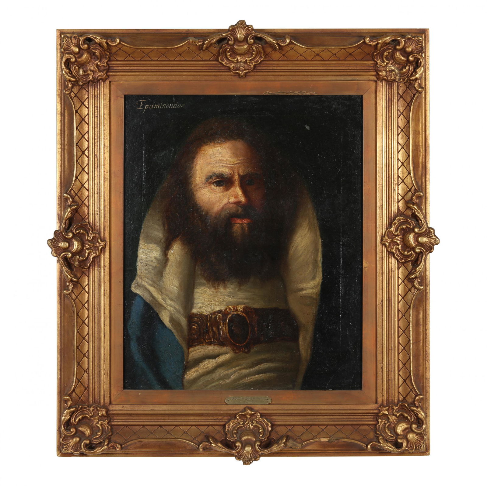 After Lorenzo Baldissera Tiepolo (Italian, 1736-1776), Portrait of the Theban General Epaminondas (1 of 6)