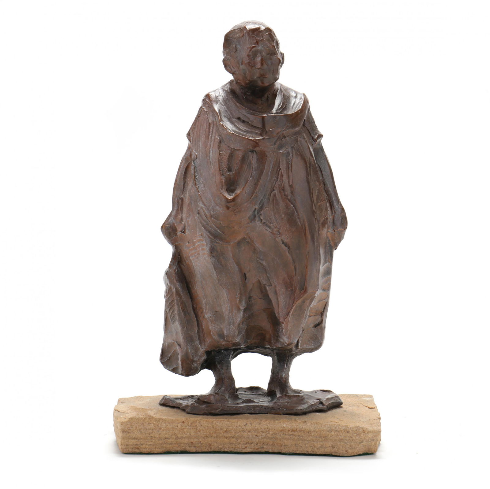 Jane DeDecker (American, b. 1961), The Woman of Celestine: Jane DeDecker (American, b. 1961), The Woman of Celestinepatinated cast bronze, numbered edition 4 of 21, with incised signature in the casting, retains gallery label to underside, mounted atop a natu