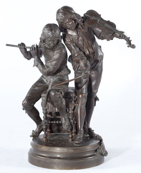 374: Adrien-Etienne Gaudez (Fr., 1845 - 1902), Bronze