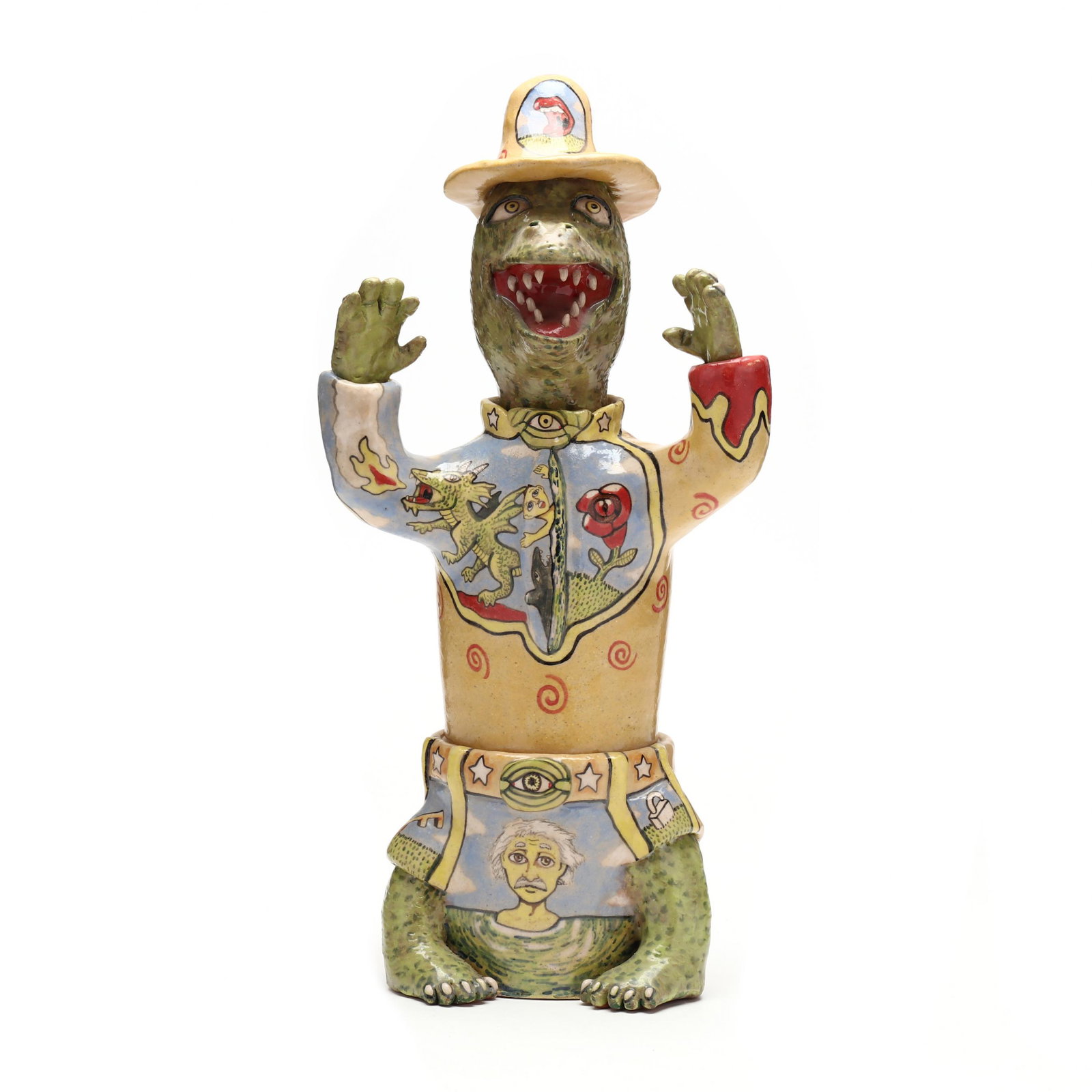 Stacy Lambert (NC), Folk Art Alligator (1 of 6)