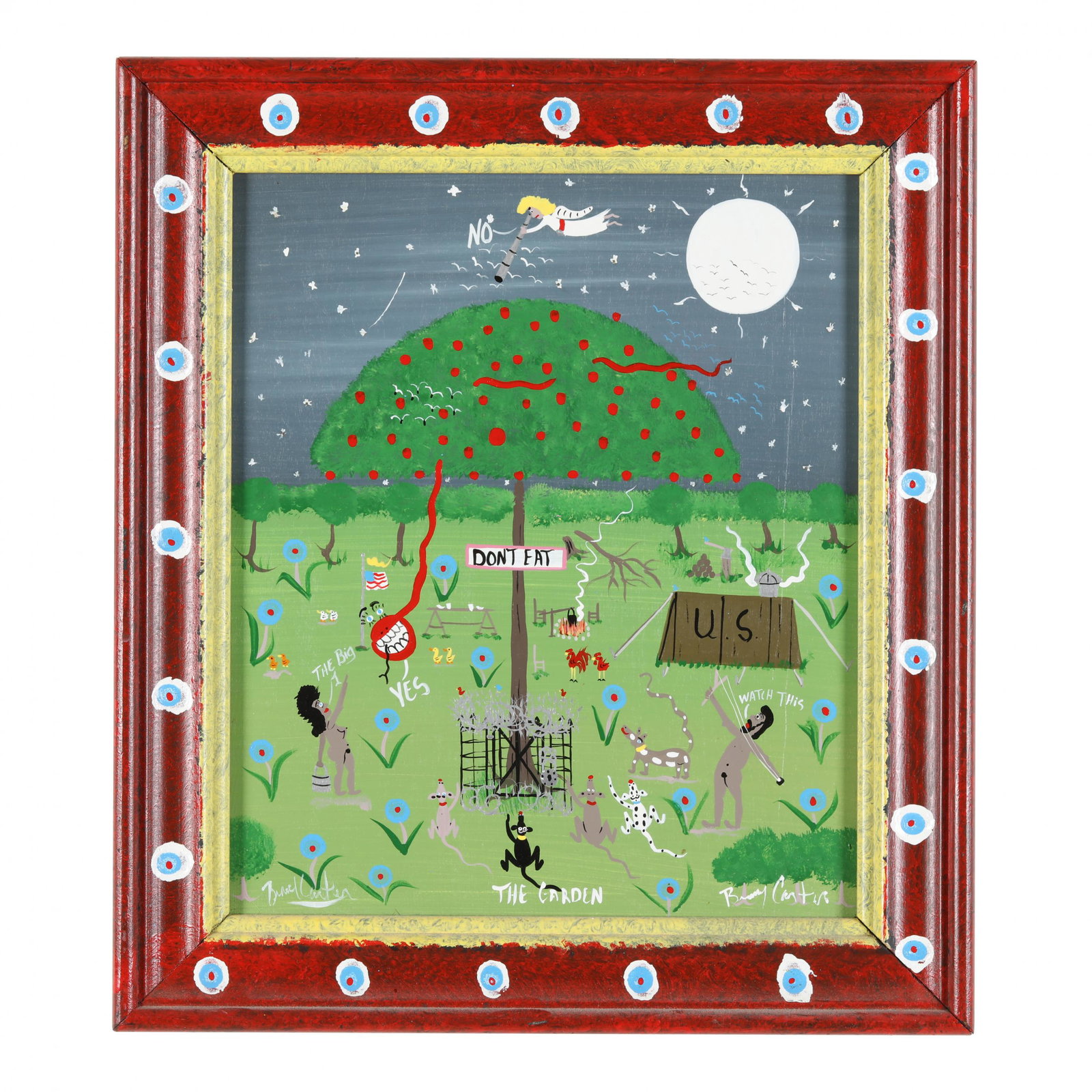 Benny Carter (NC, 1943-2014), "The Garden" (1 of 5)