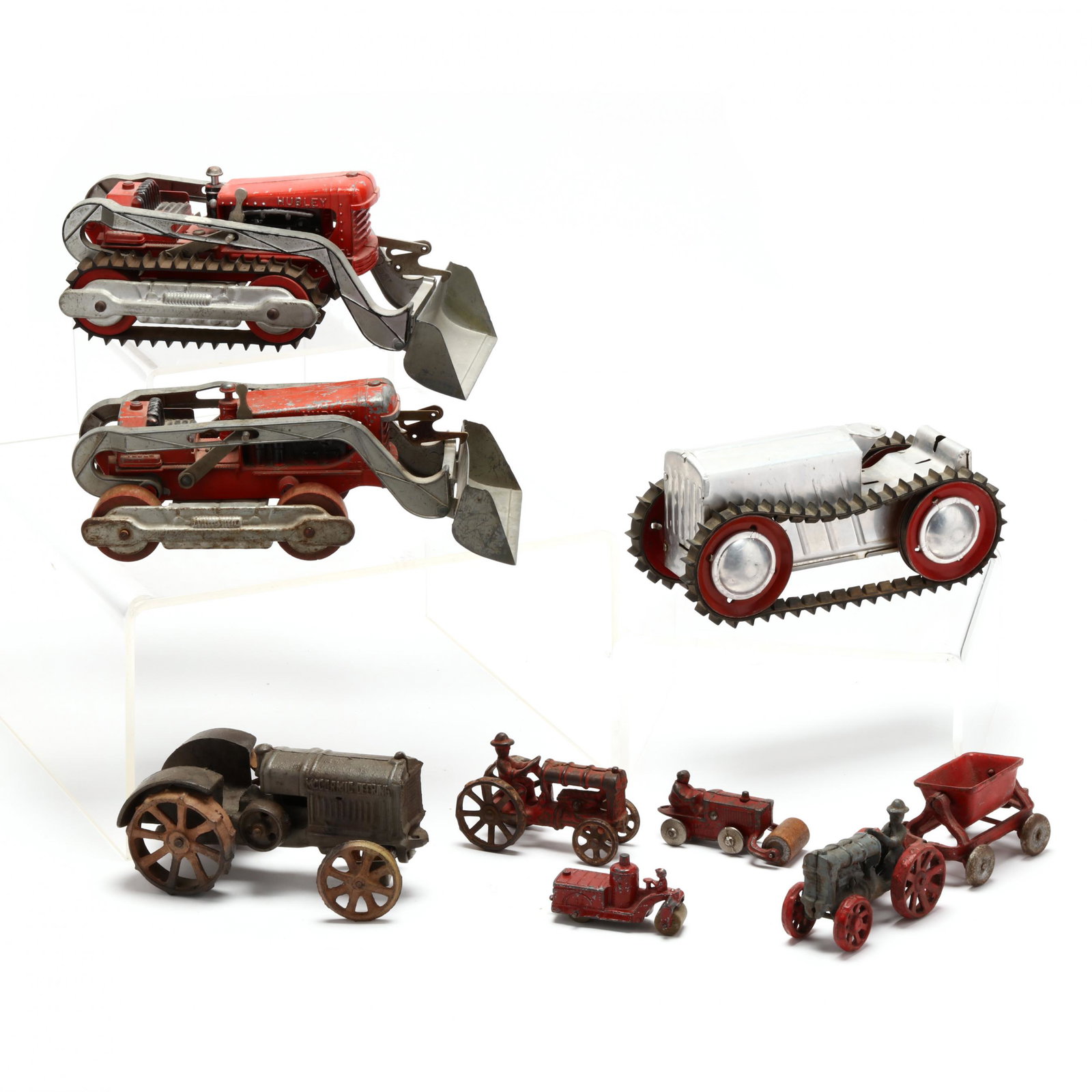 A Selection of  Eight Toys, Farm and Road Vehicles (1 of 8)