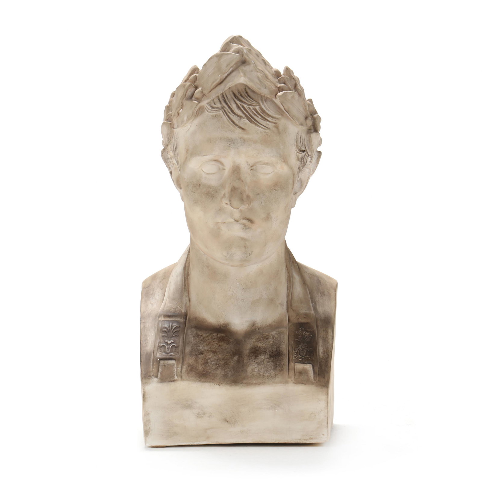Large Cast Plaster Bust of Emperor Napoleon as Caesar (1 of 6)
