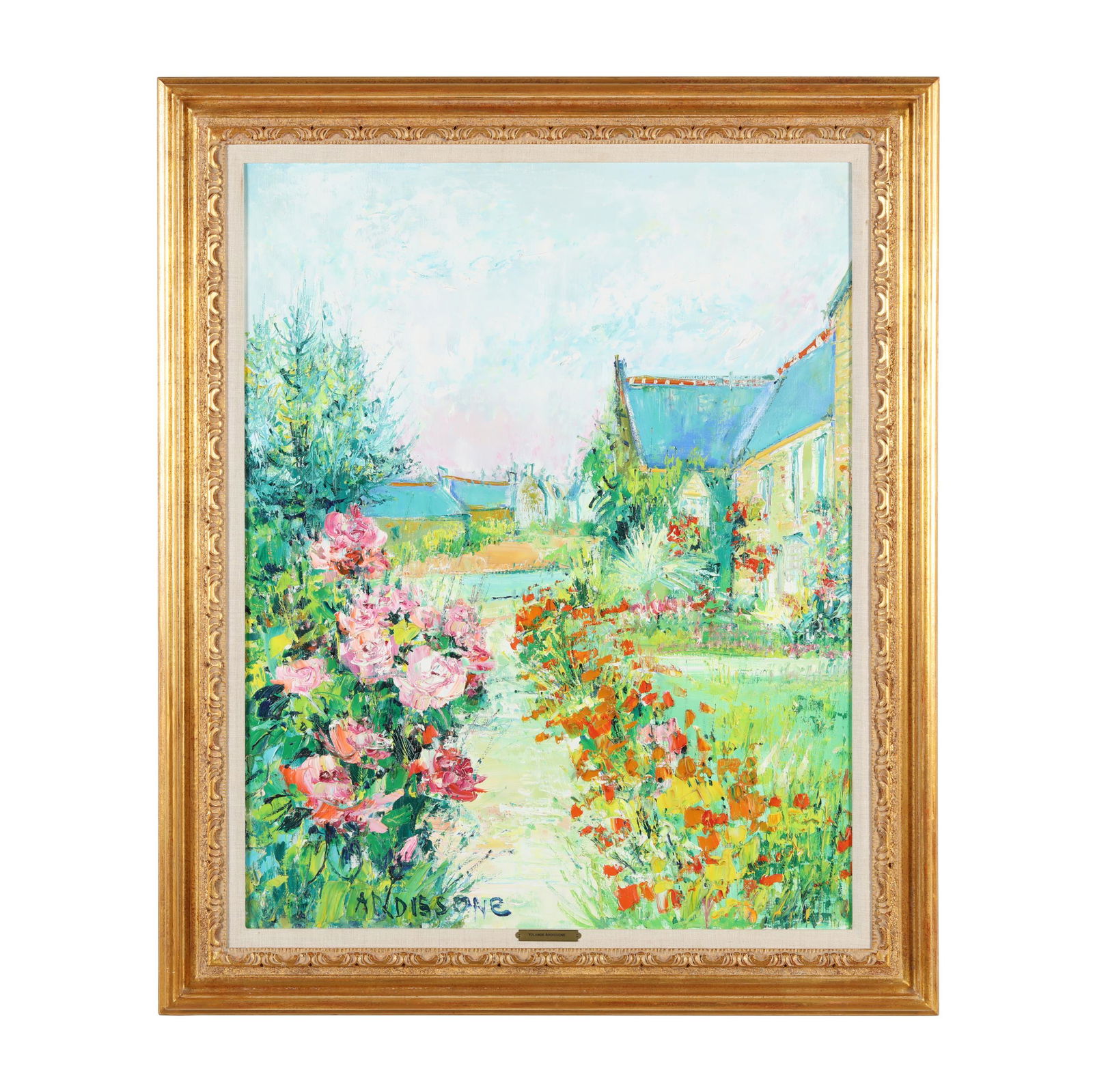 Yolande Ardissone (French, b. 1927),  Le grand rosia (1 of 12)