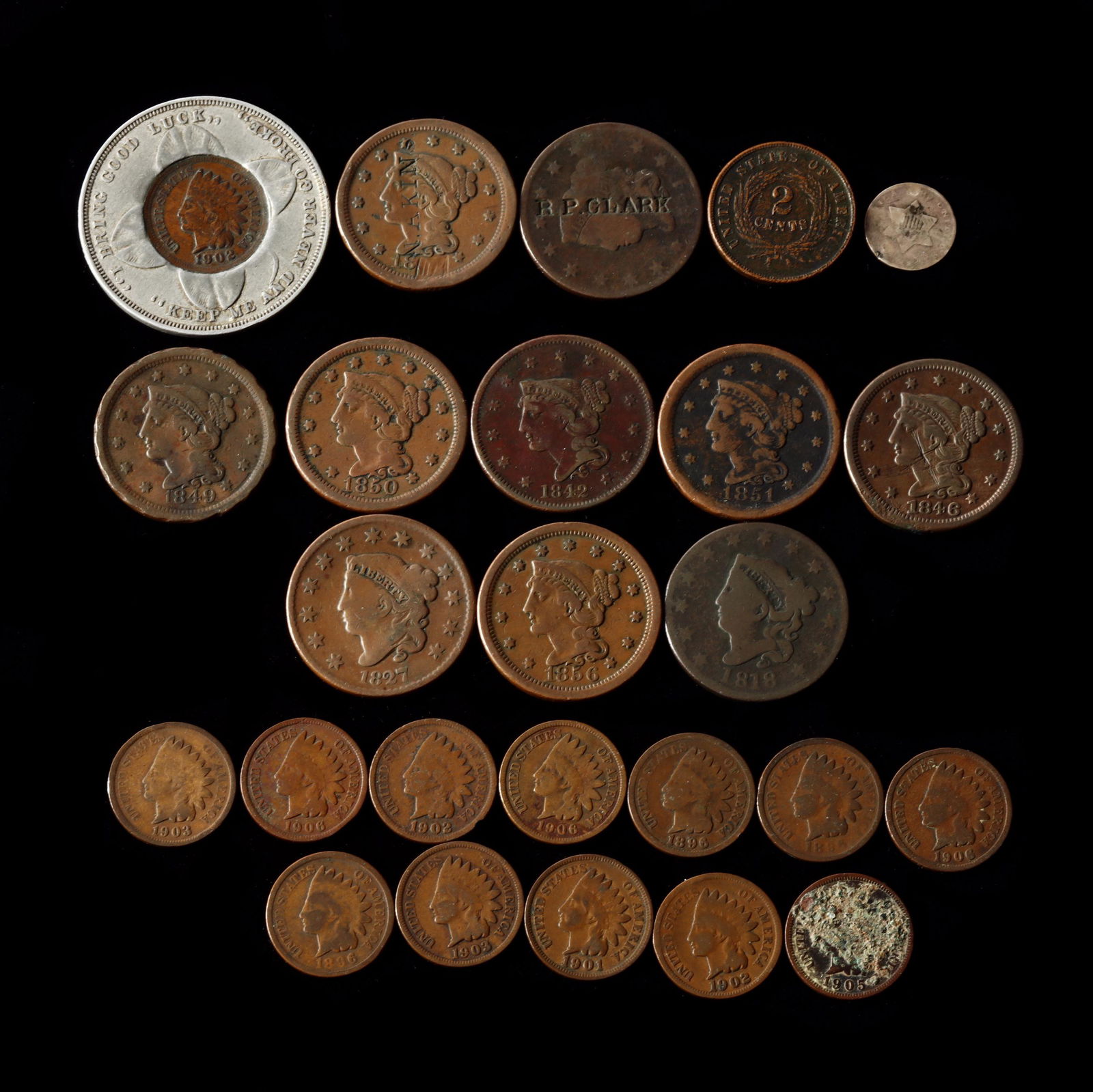 Assortment of Obsolete U.S. Coinage (1 of 2)