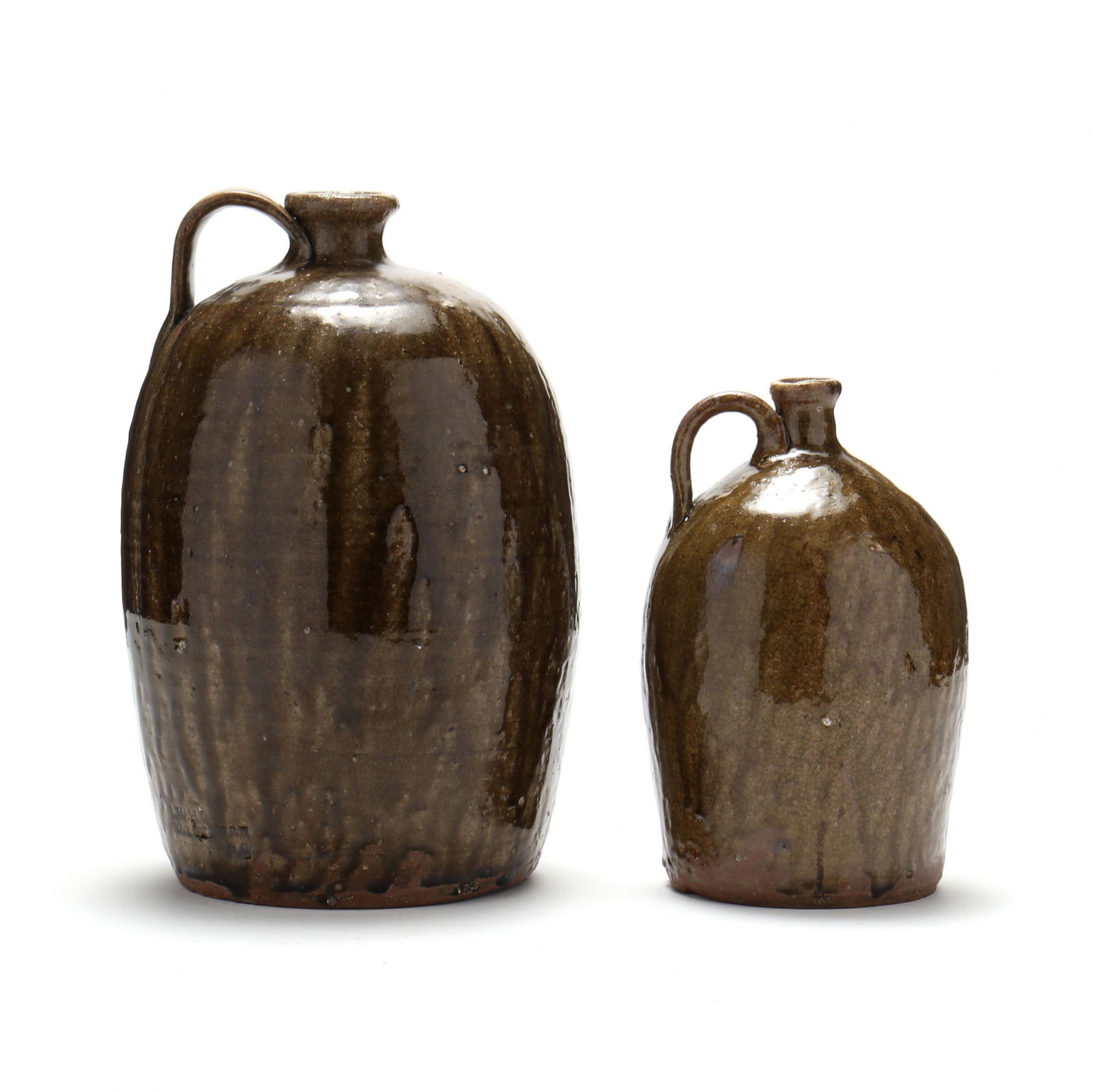 John Wesley Hilton (1846-1923 Catawba County, NC), Two Jugs (1 of 10)