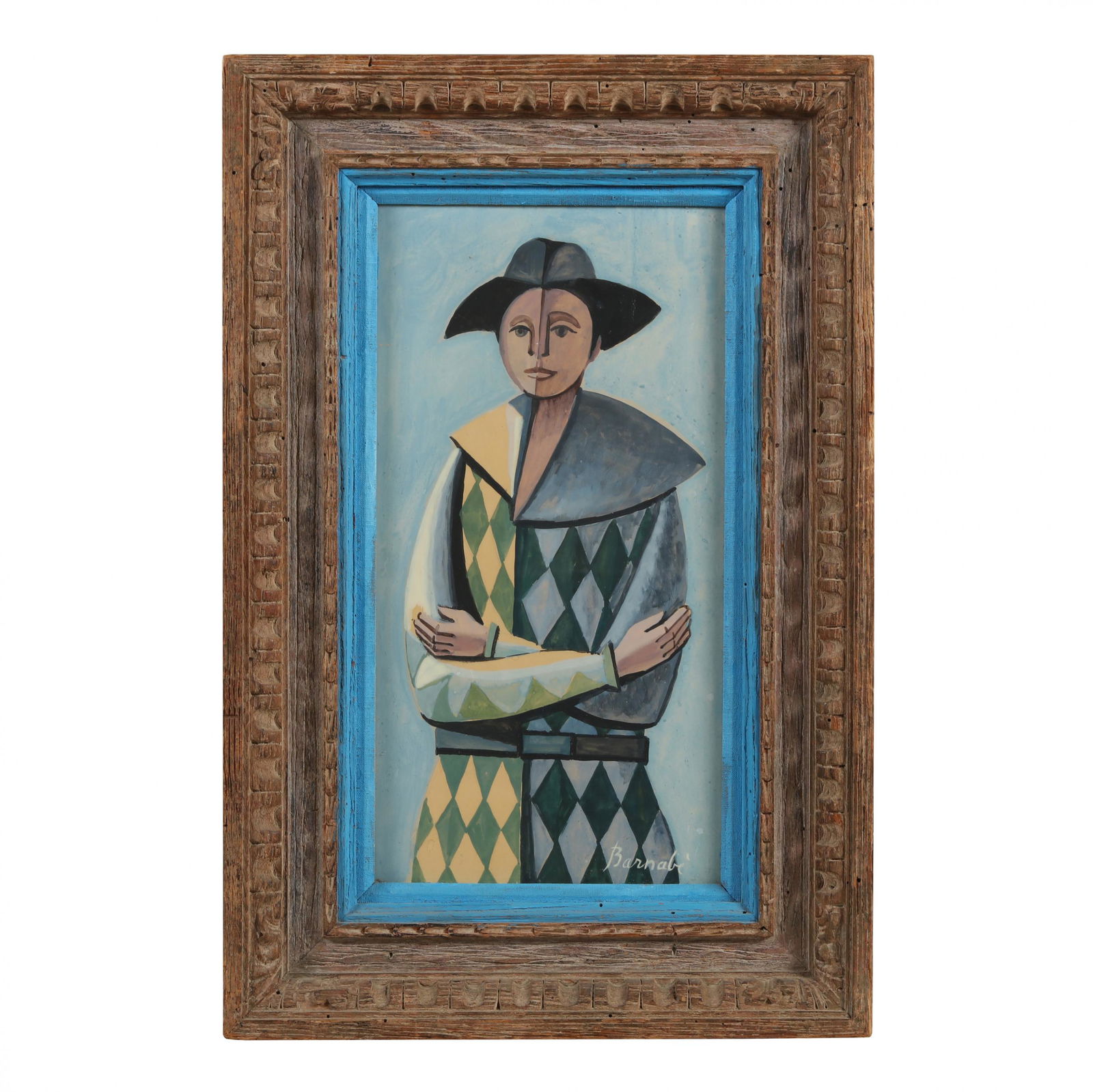 Duilio Barnabè (Dubé) (Italian, 1914-1961), Harlequin (1 of 6)