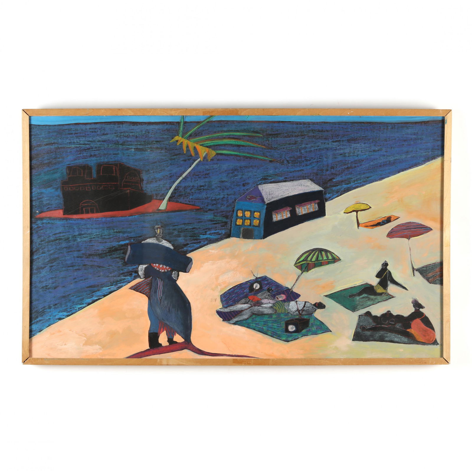 Scott Miller (American, 1955-2008),  Hammerhead Beach (1 of 5)