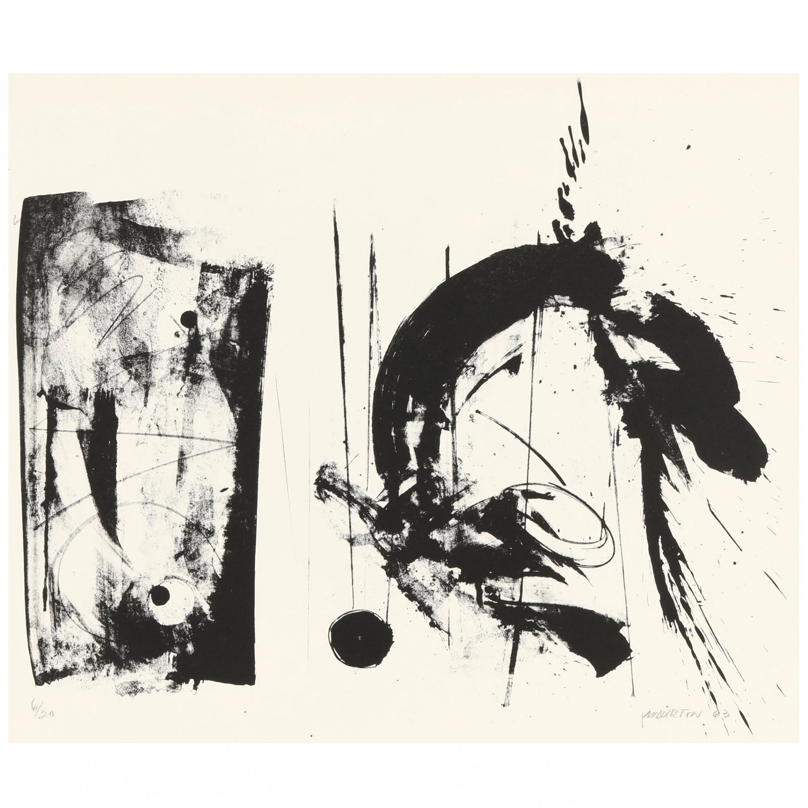 Sam Middleton (American, 1927-2015), Untitled (1 of 7)