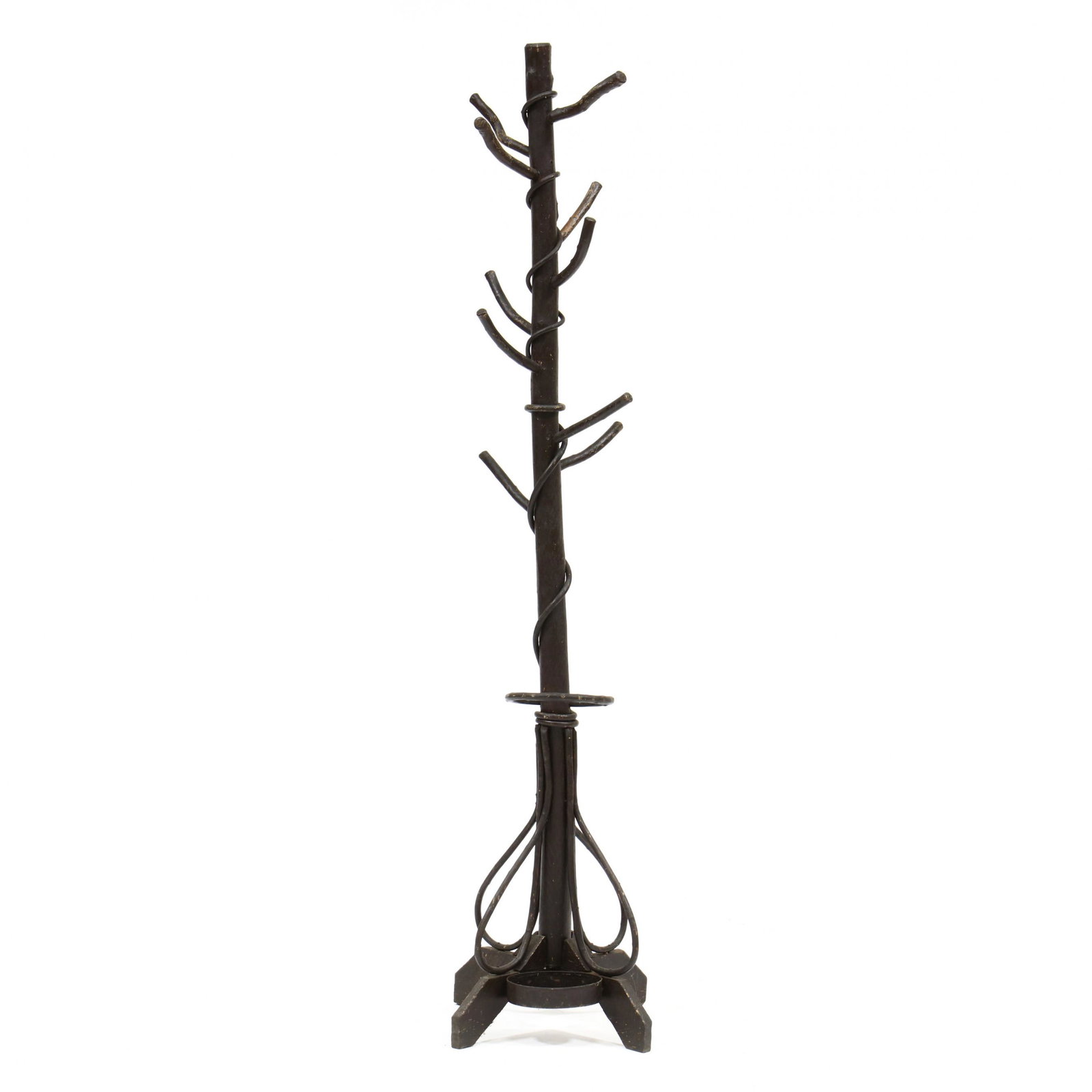 Antique Folk Art Twig-Form Coat Rack (1 of 4)