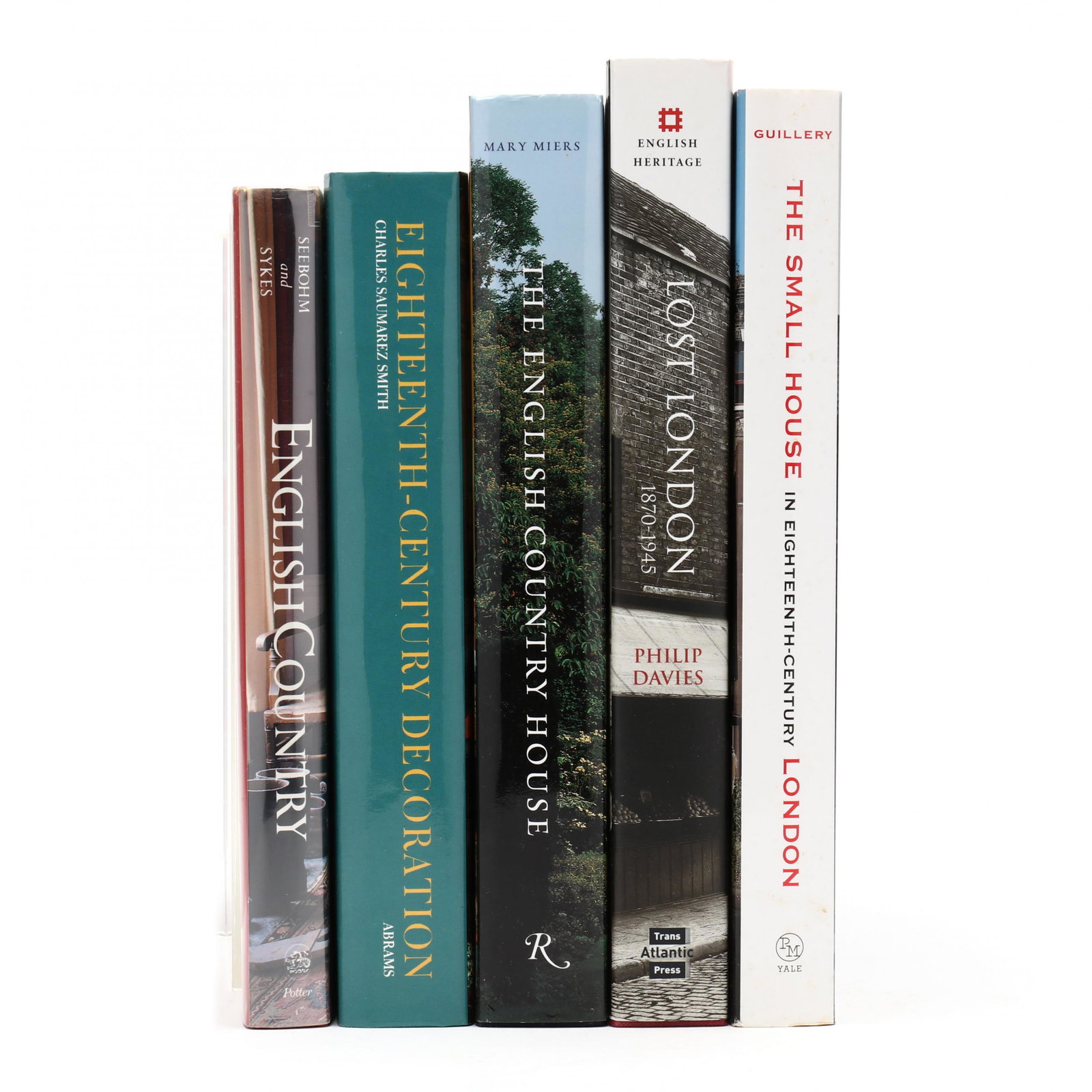 Five (5) Large Books on English Architecture and Decor (1 of 8)