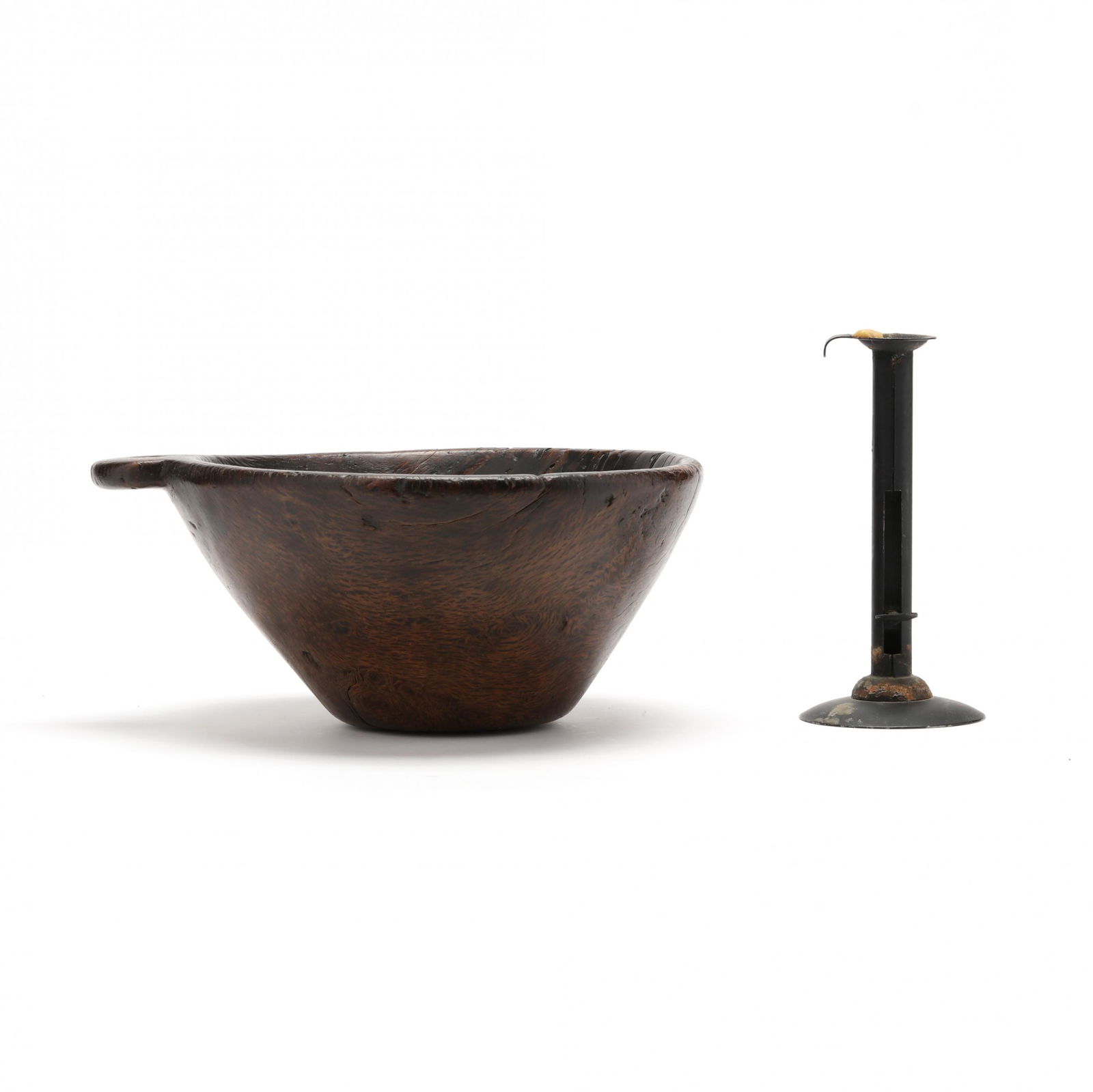 Antique Burl Bowl (1 of 6)