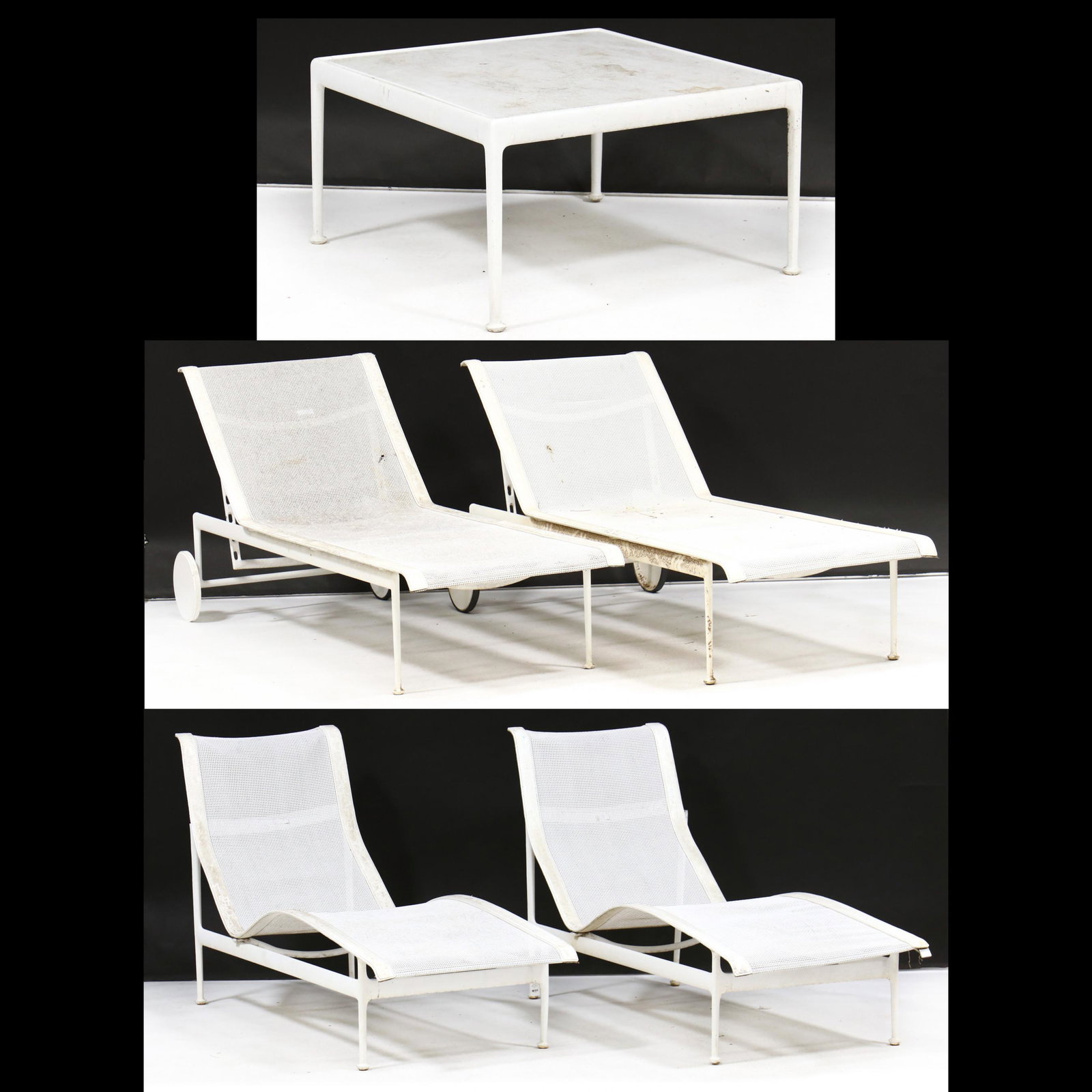 Richard Schultz, Four Chaise Lounges and Low Table (1 of 7)