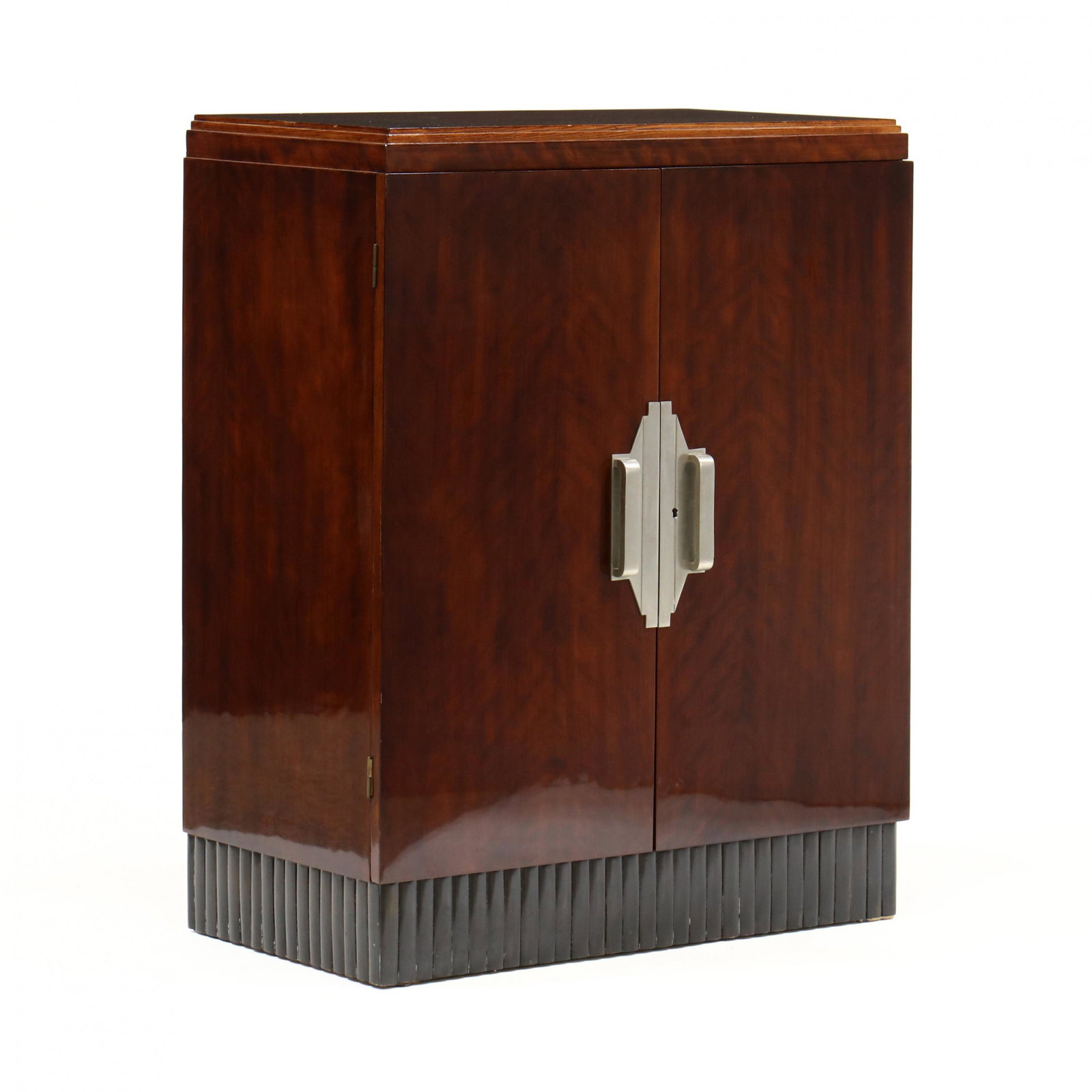 French Art Deco Diminutive Linen Press (1 of 4)