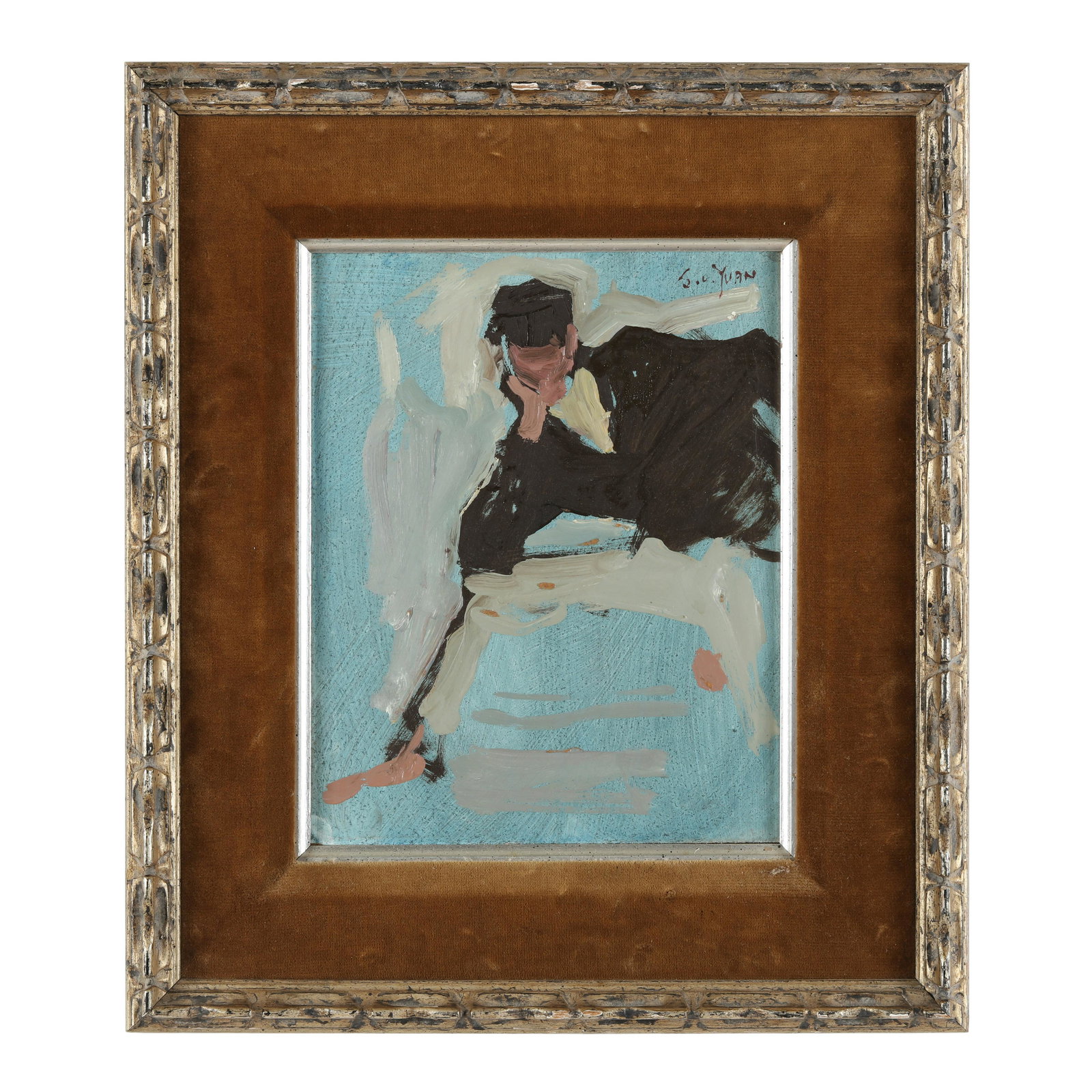 Si Chen Yuan (American/Chinese, 1911-1974), Man with Cap (1 of 4)