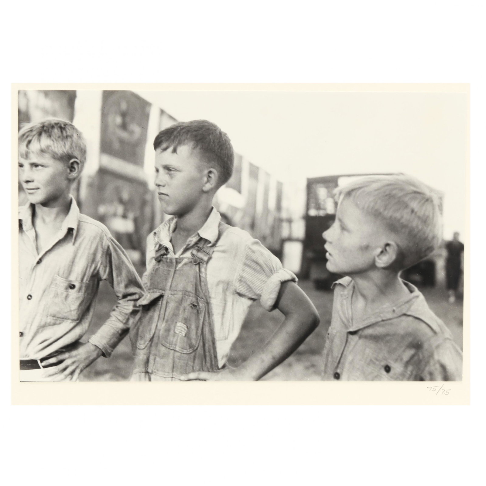 Eudora Welty (American, 1909-2001),  Side Show, State Fair, 1939 (1 of 4)