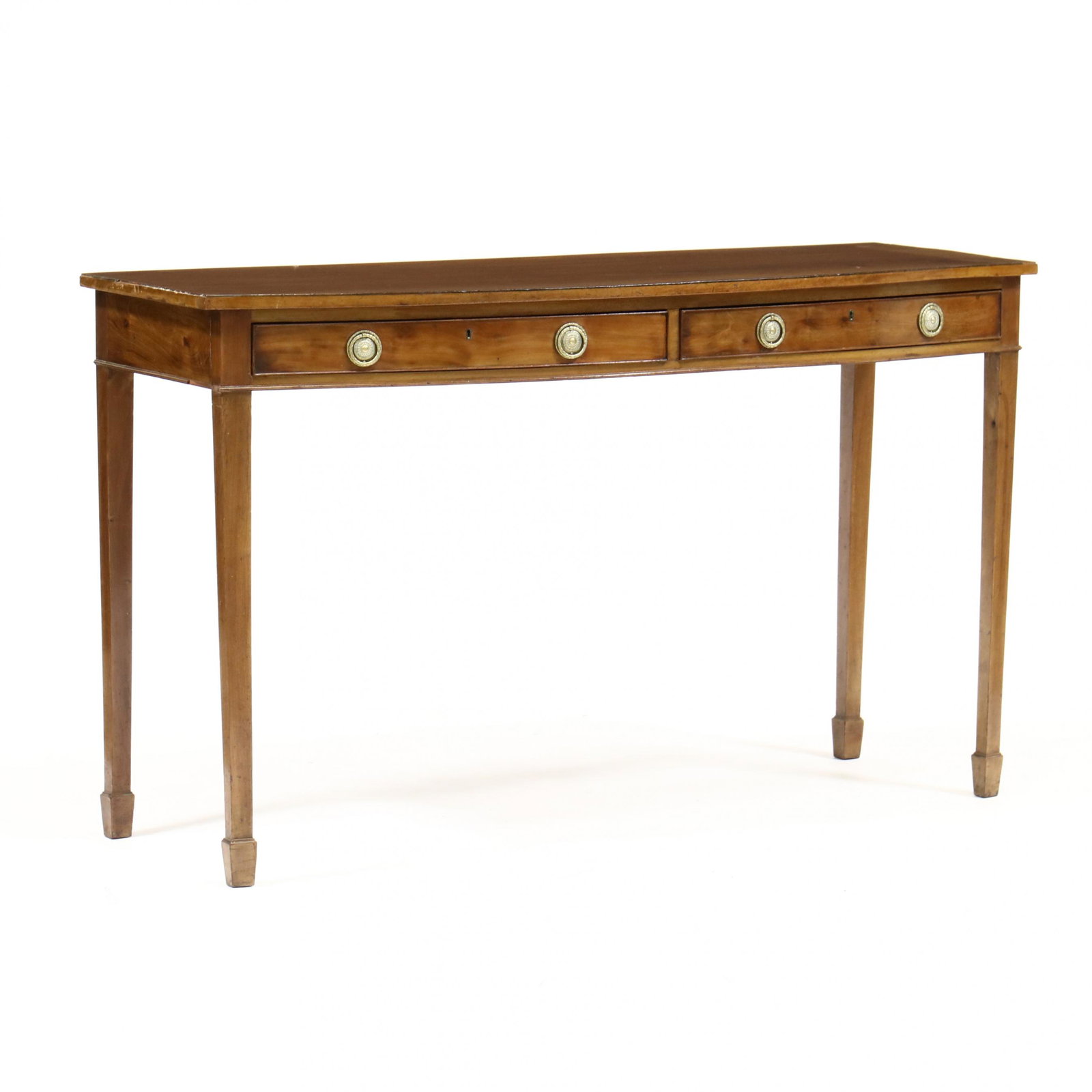 English Hepplewhite Mahogany Bow-Front Server (1 of 8)
