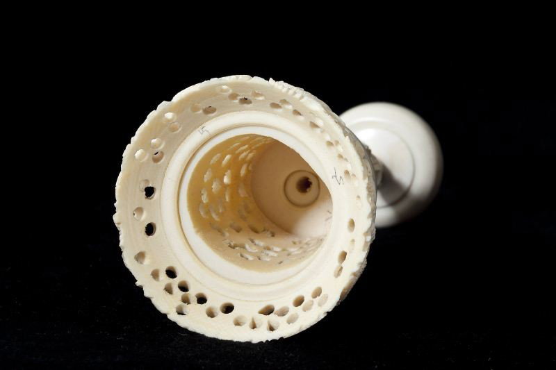 Chinese Ivory Mystery Ball - 4