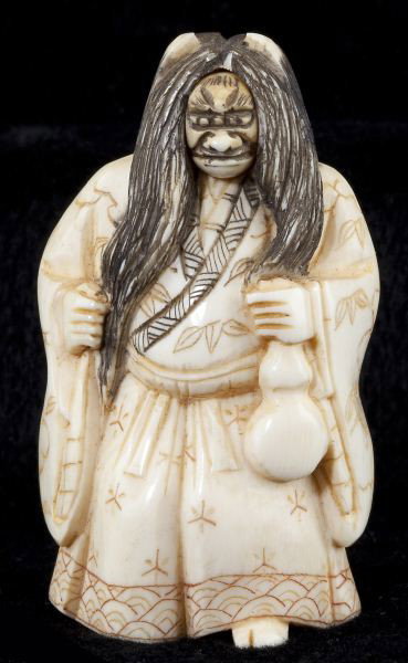 Group of Five Japanese Ivory Netsuke - 5