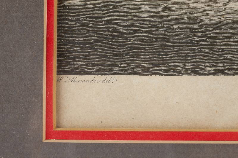 Two Early Copperplate Engravings of Chinese Views - 3