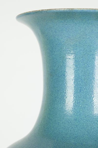Chinese Porcelain Robin's Egg Baluster Vase - 2
