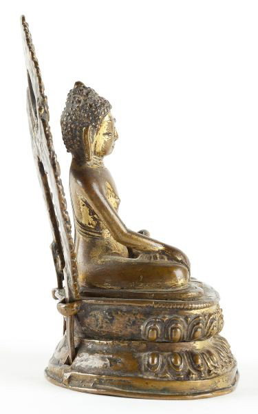 Gilt Bronze Burmese Buddha - 2