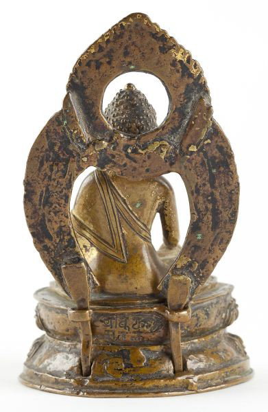 Gilt Bronze Burmese Buddha - 3