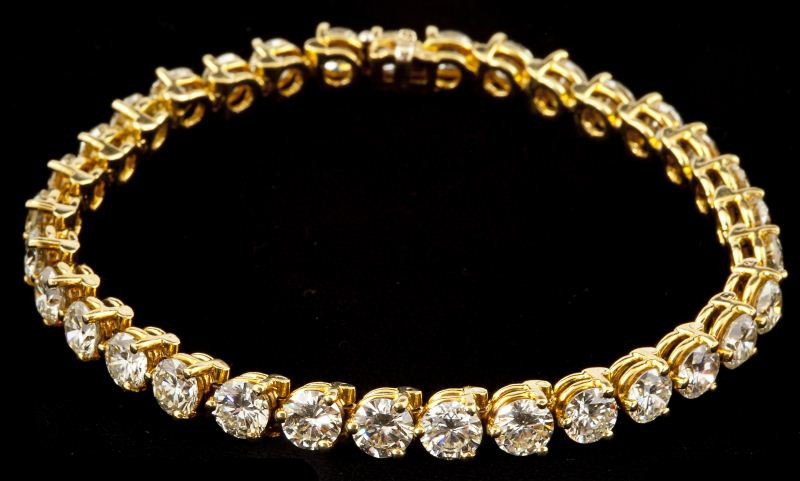 Diamond Line Bracelet