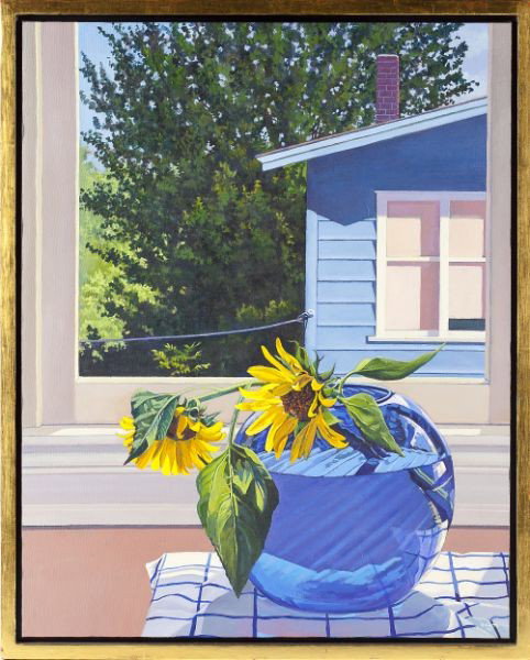 Danny Robinette (NC), Flowers by Windowsill