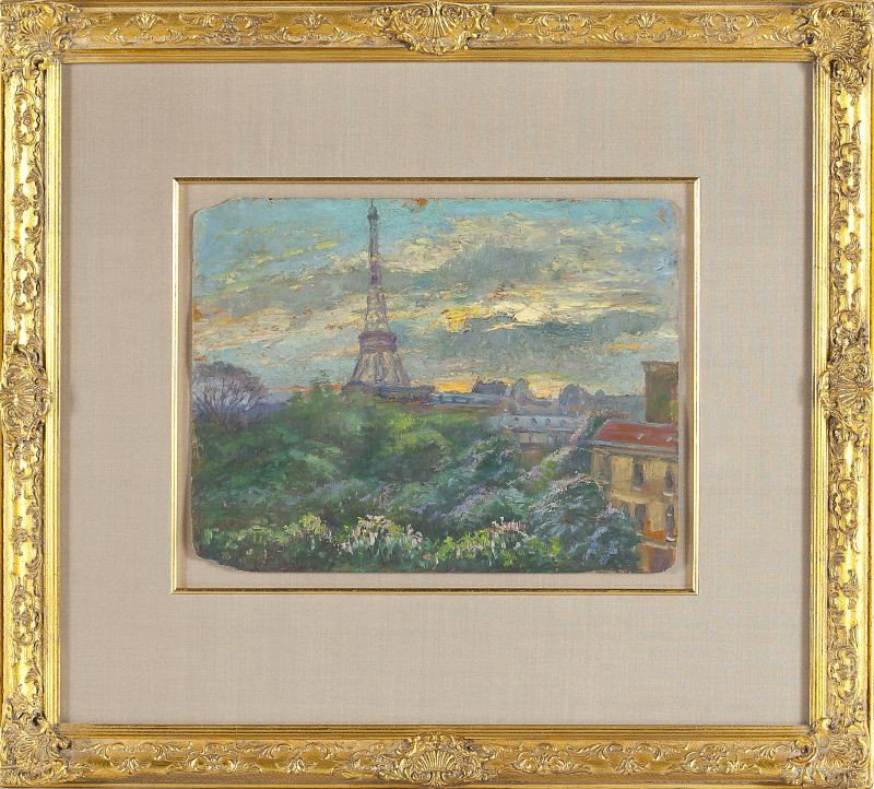 Henri Ruillard (French, 20th c.), Eiffel Tower - 2