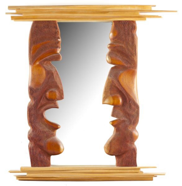 Michael Joerling (NC), Sculptural Wall Mirror