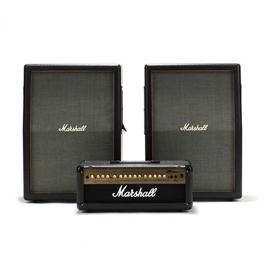Marshall MG Series 100 HDFX Head and Two Marshall (0459) on Jan 05, 2023 Leland