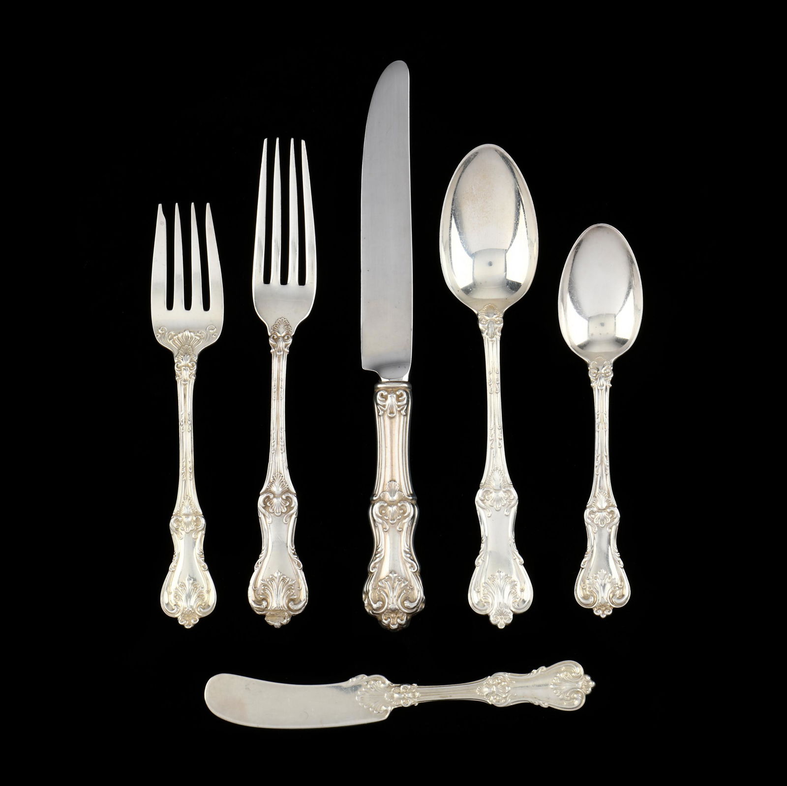 Frank Smith  Federal Cotillion  Sterling Silver Flatware Service (1 of 4)