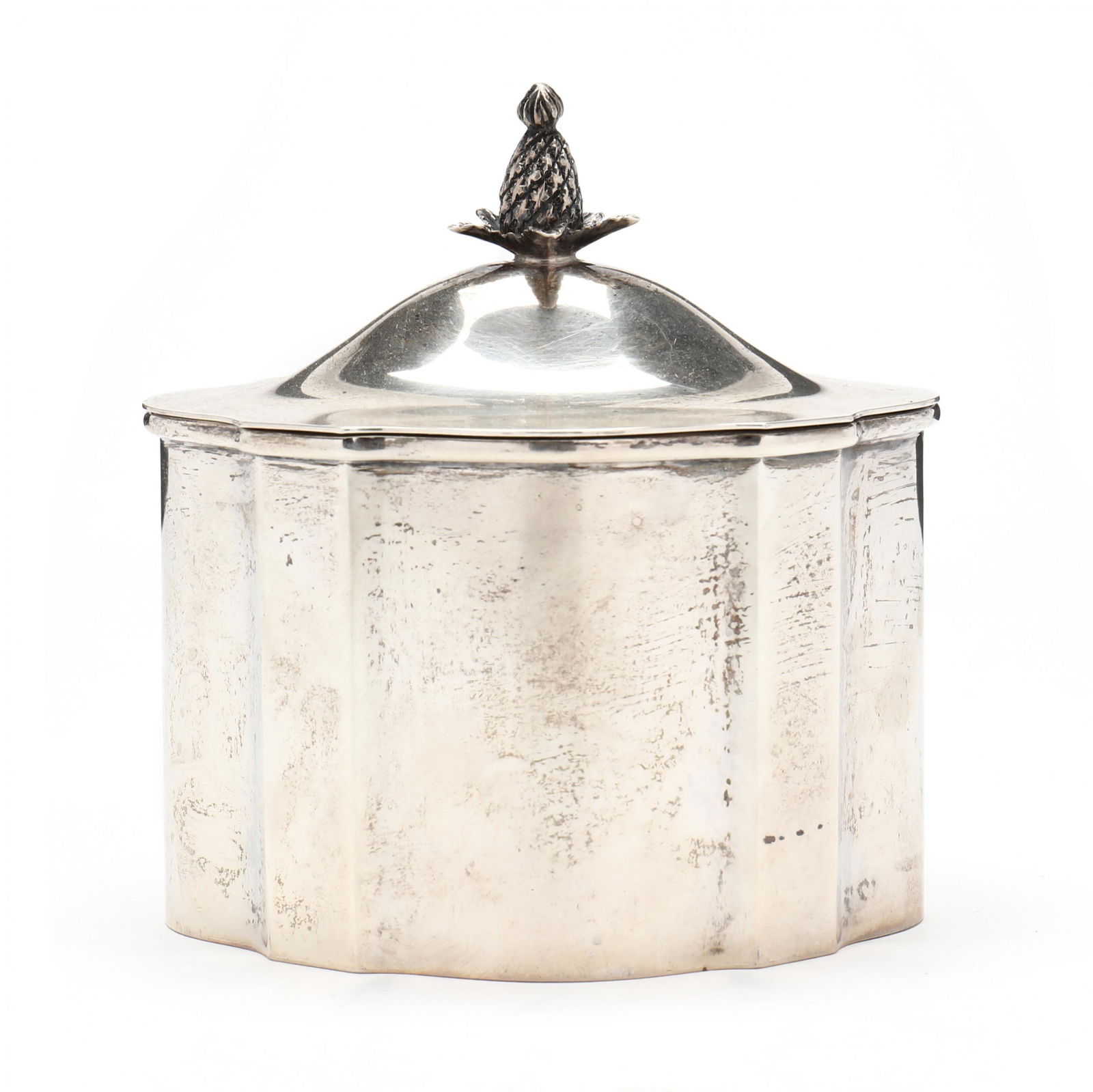 Sterling Silver Tea Caddy (1 of 7)