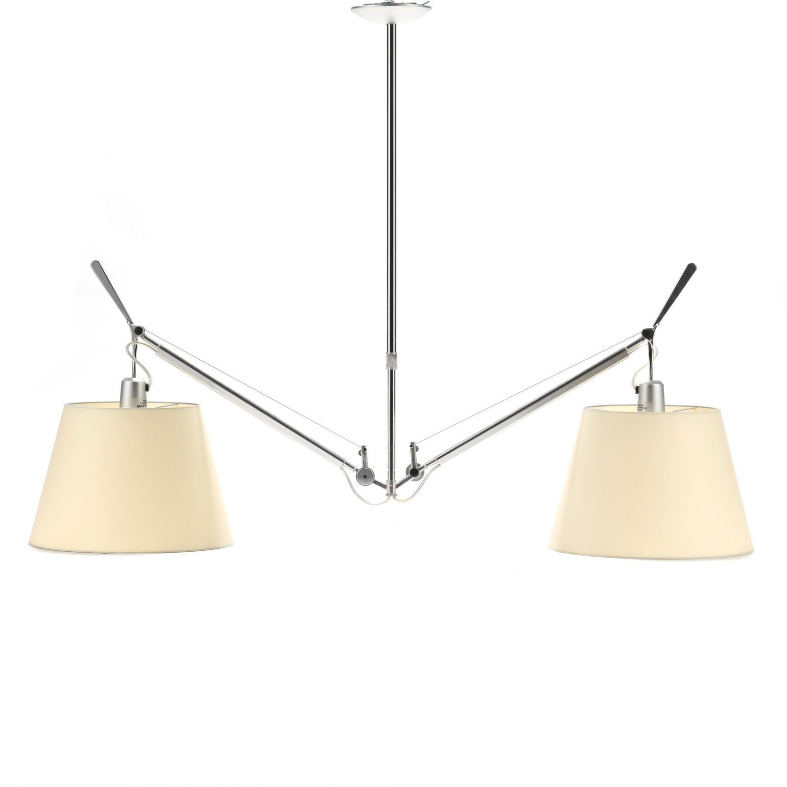 Michele De Lucchi (Italy, b.1961),  Tolomeo  Double Arm Pendant Light (1 of 3)