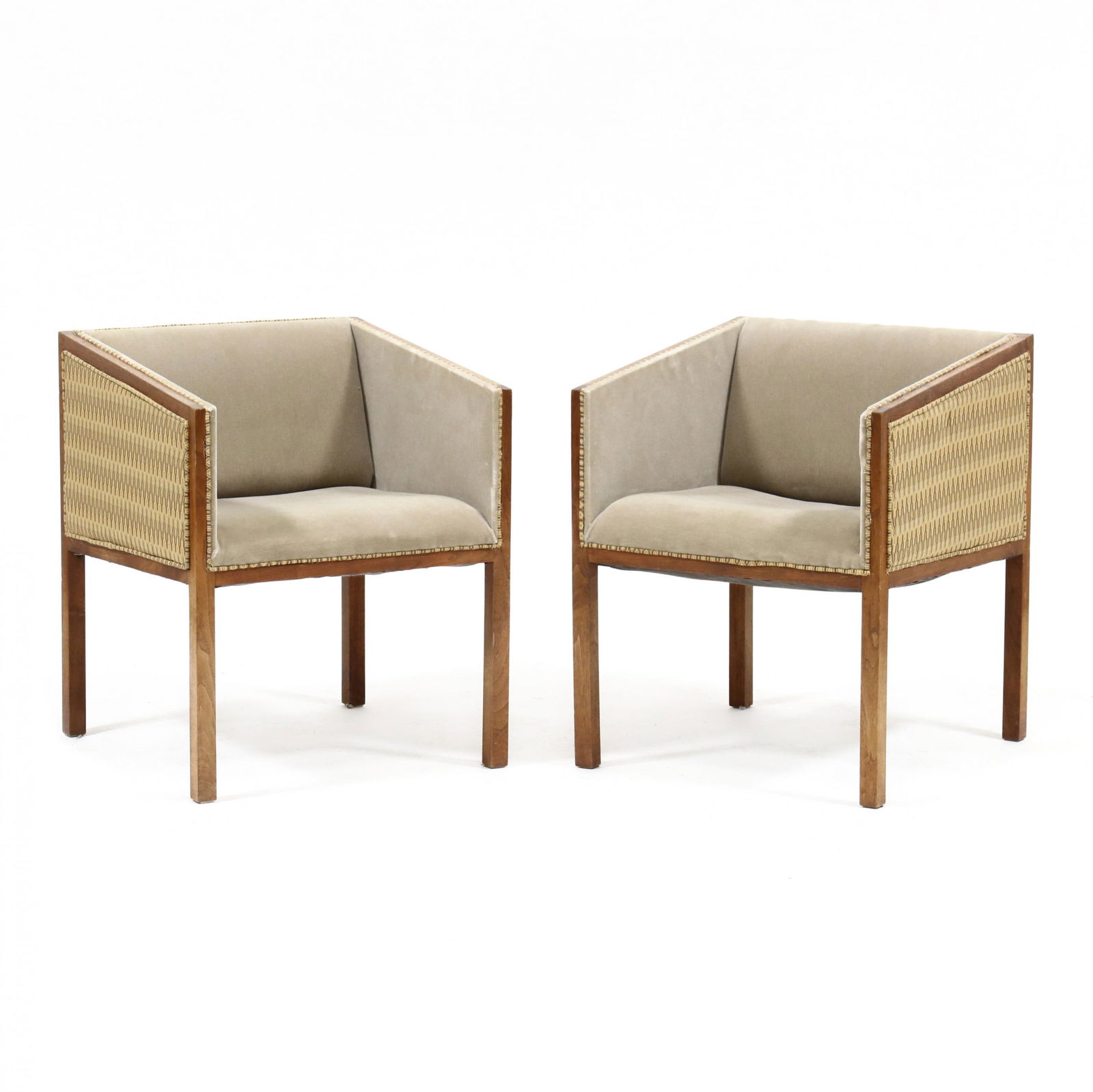 Pair of Mid-Century Club Chairs (1 of 4)