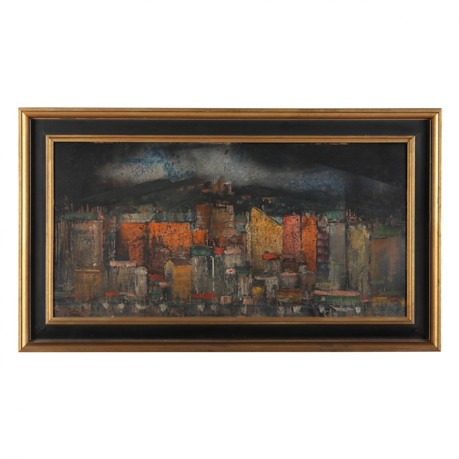 Eric Gibberd (French-American, 1897-1972), Vieux Port at Night, Marseille (1 of 6)