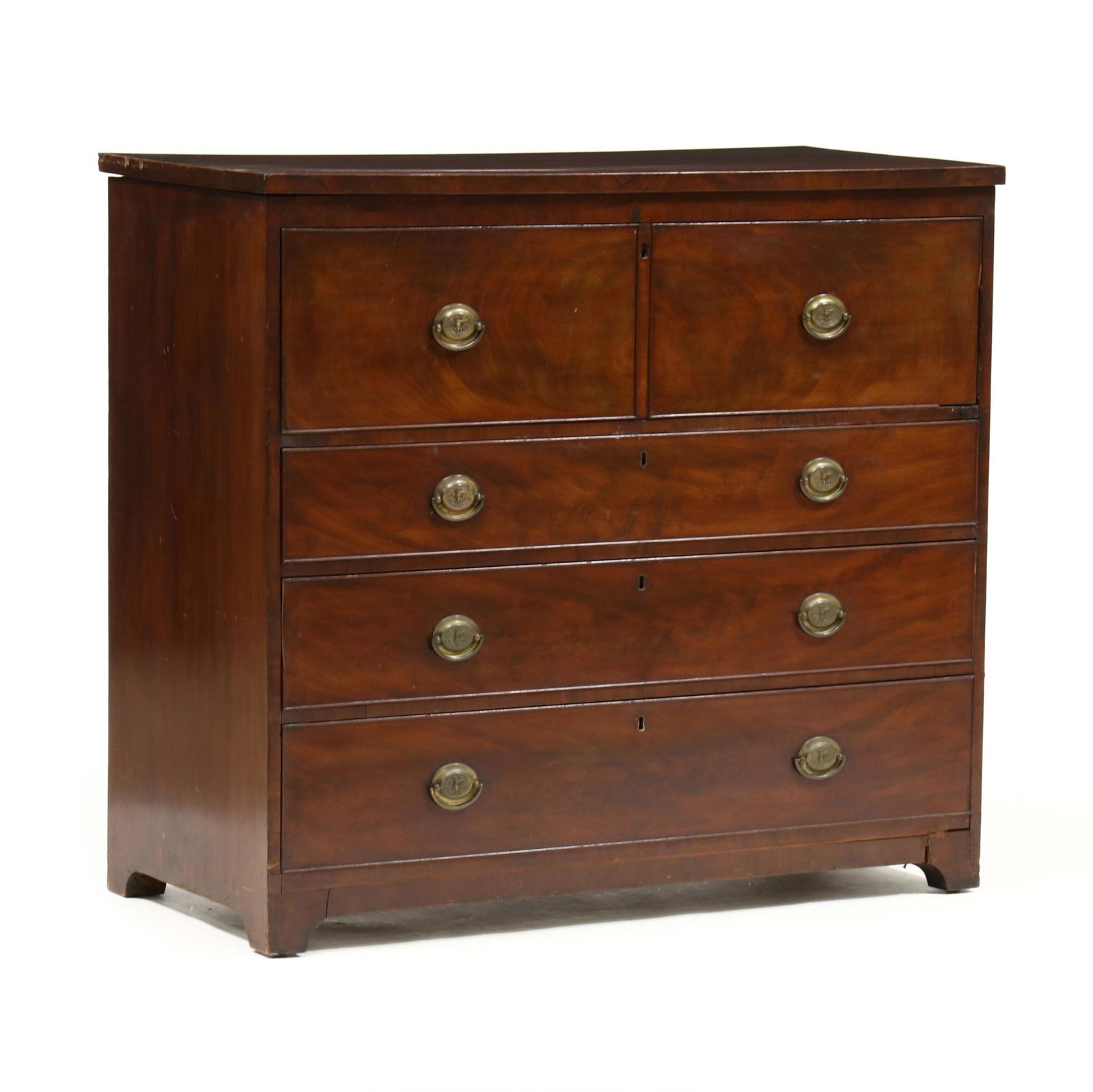 Late George III Mahogany Butler's Chest of Drawers (1 of 12)