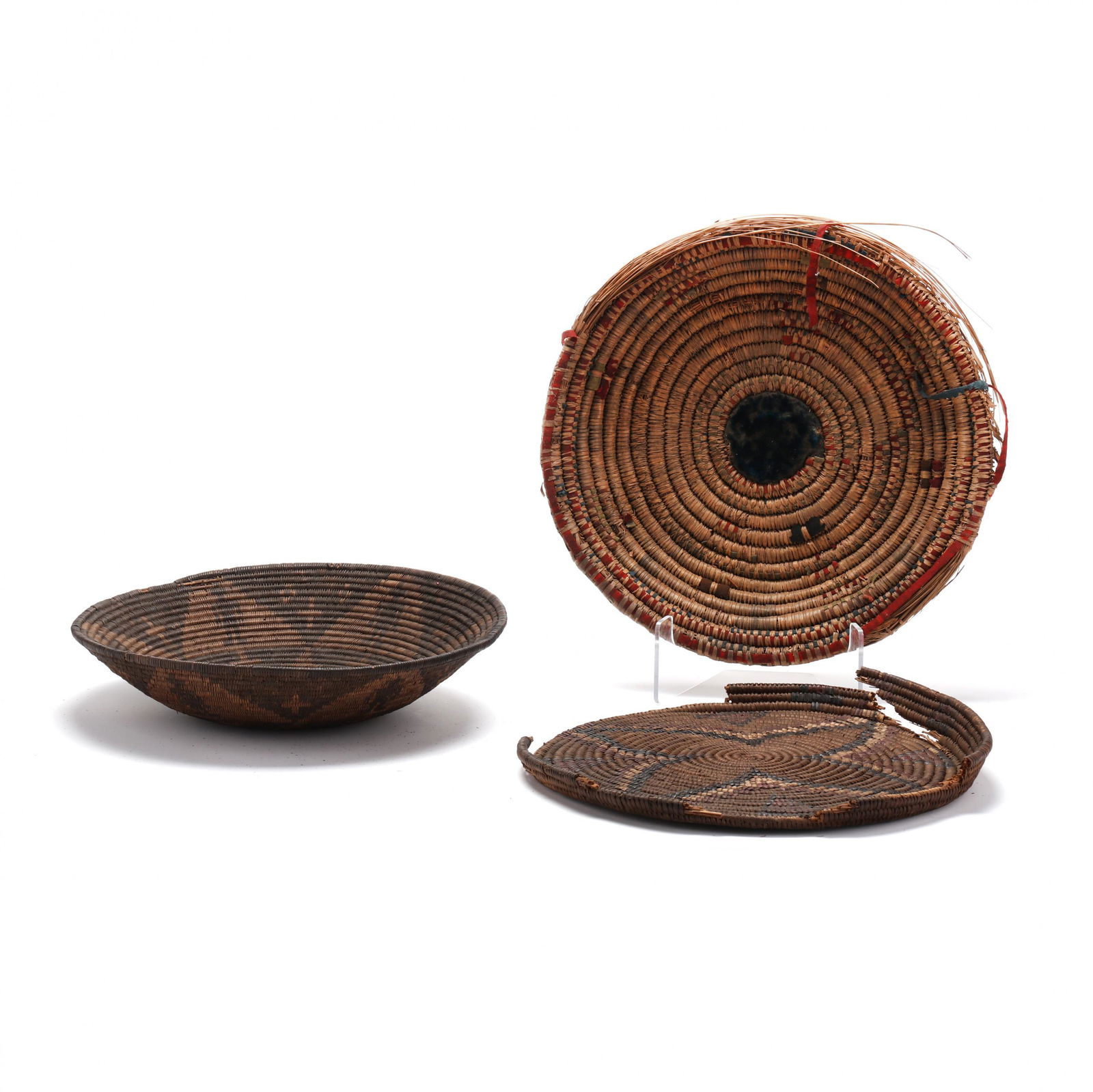 Vintage Native American Papago Harvest Basket (1 of 11)