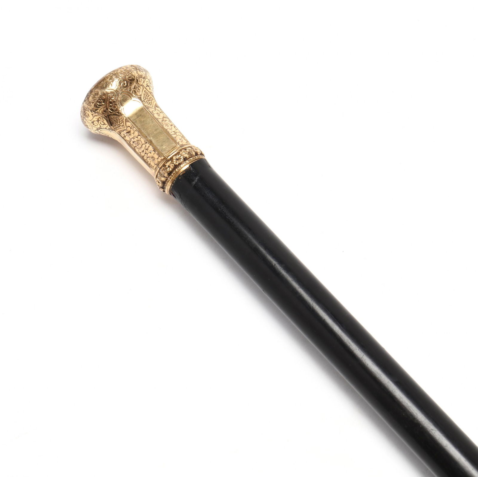 Victorian Gold Filled Walking Stick (1 of 3)