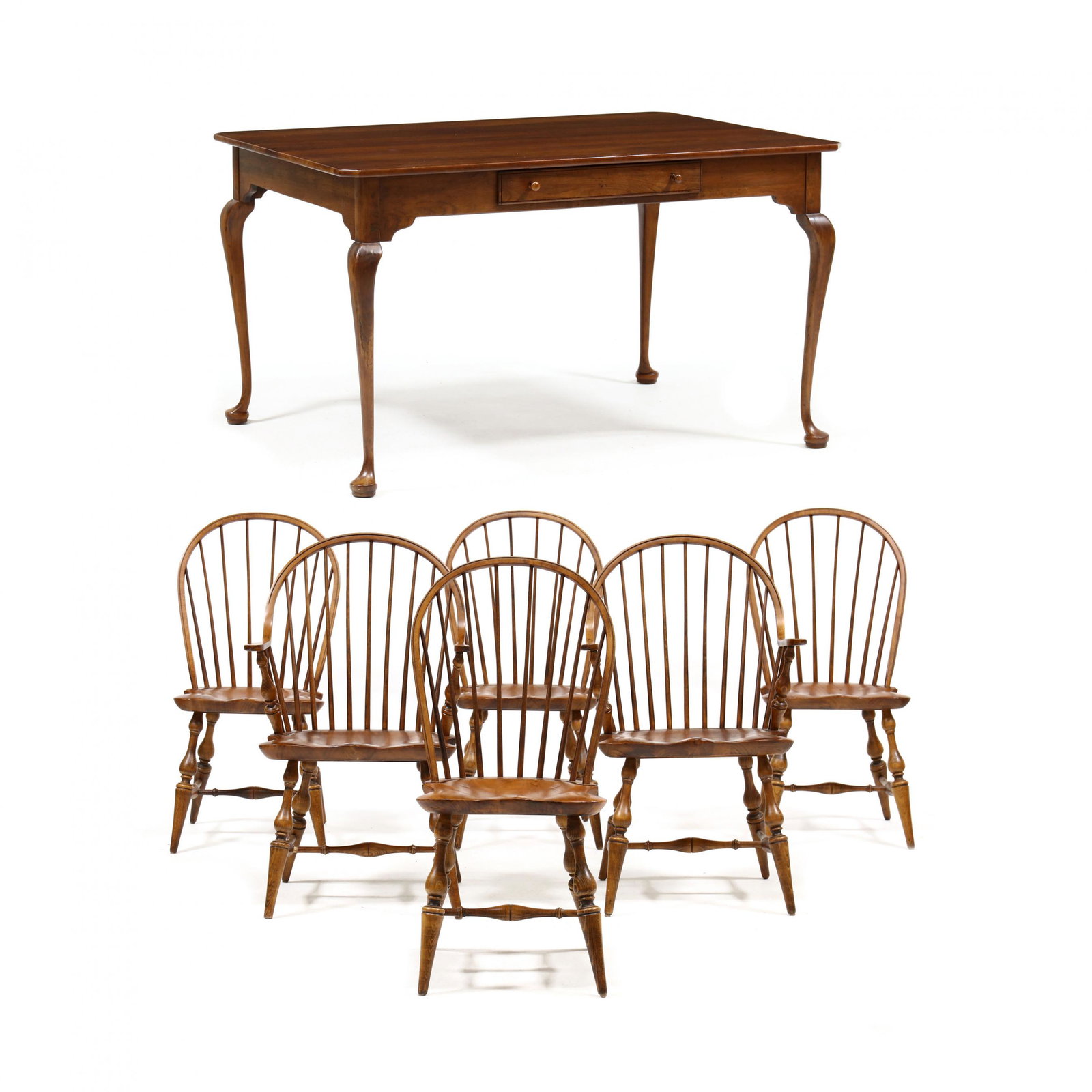 Bob Timberlake Dining Table and Six Associated Chairs (1 of 13)