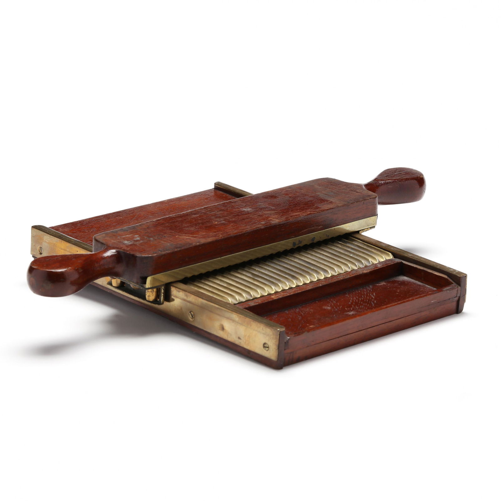 Two Piece Mahogany Pill Roller (1 of 8)