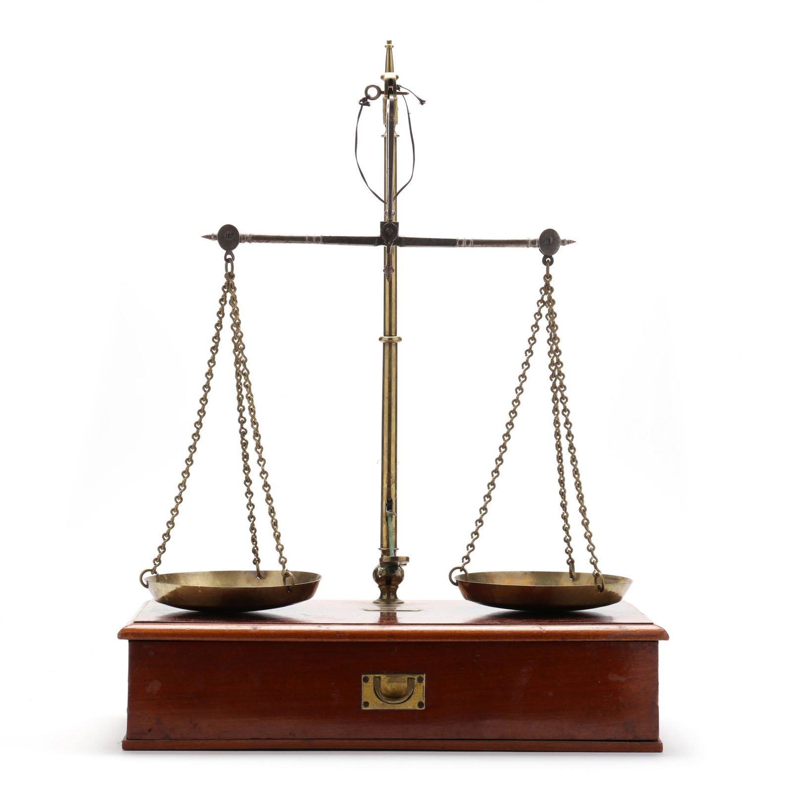 C. Stevens & Son (1880-1920), British Portable Brass Balance Scale (1 of 10)