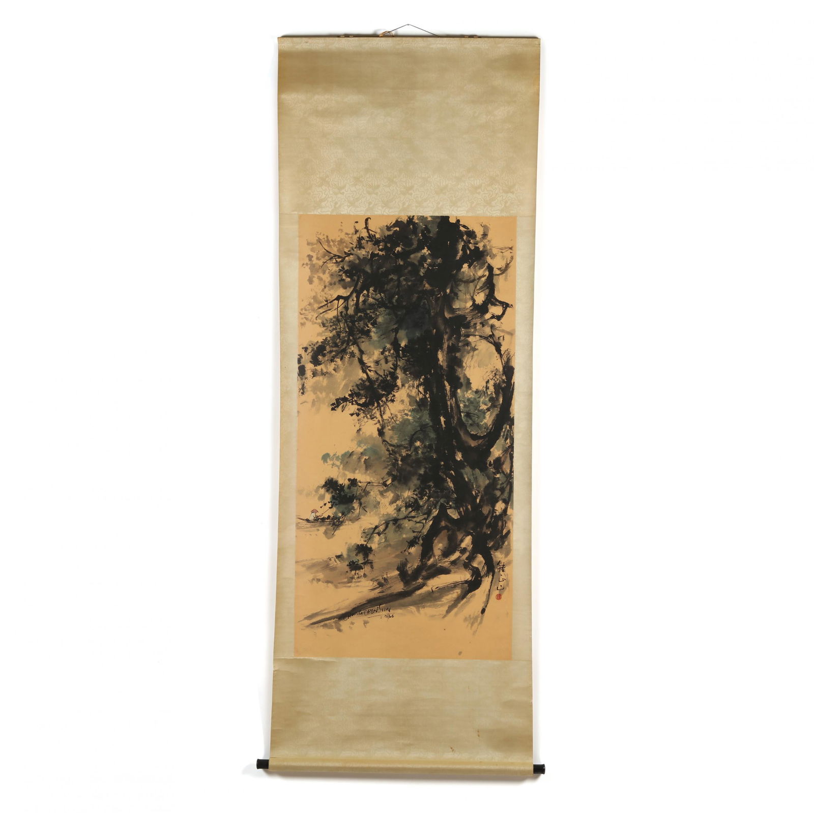 Chung Chen Sun (Malaysia, b. 1935), Painting of a Tree Landscape (1 of 6)