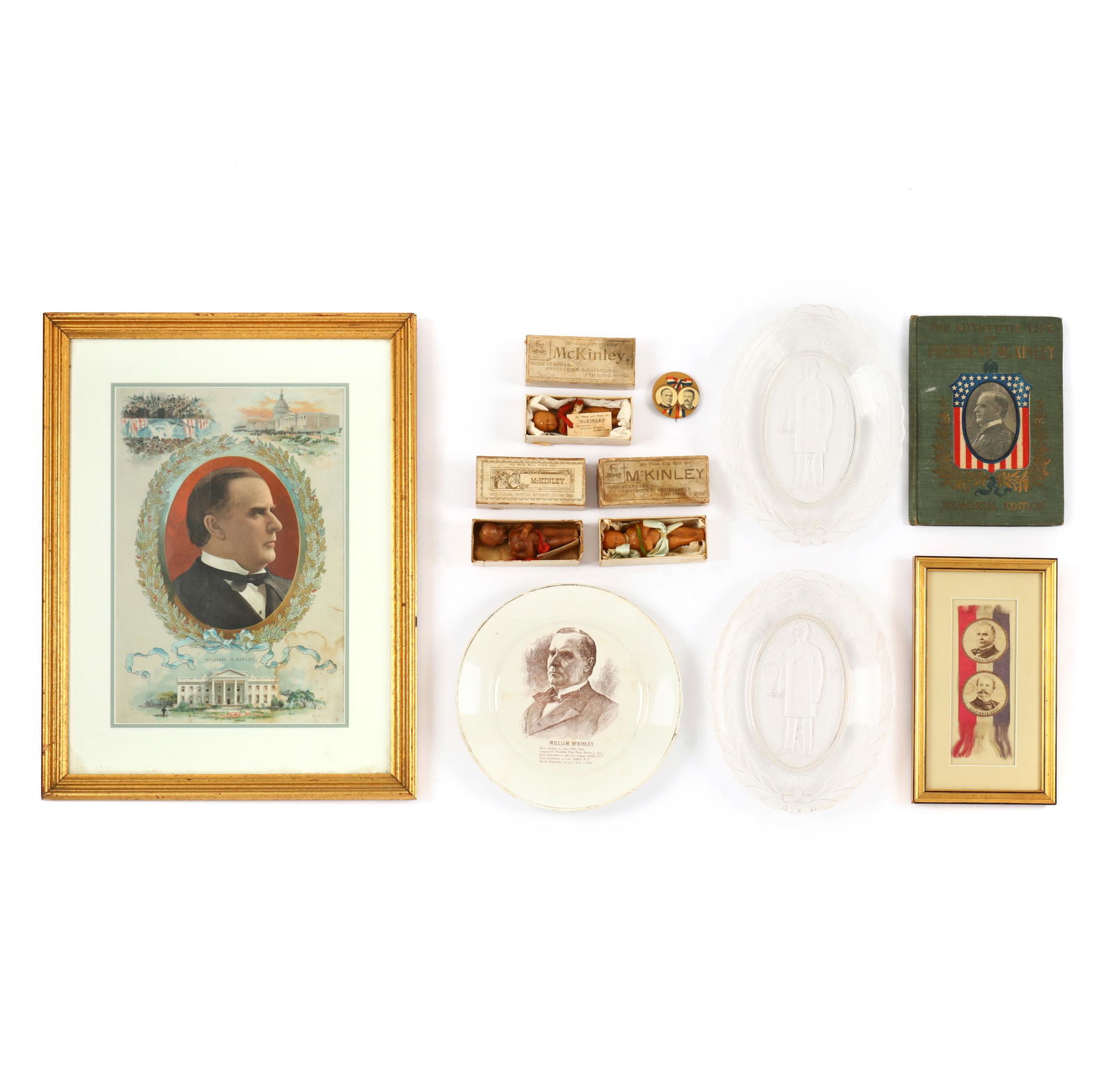 Ten Items Associated With President William McKinley (1 of 10)